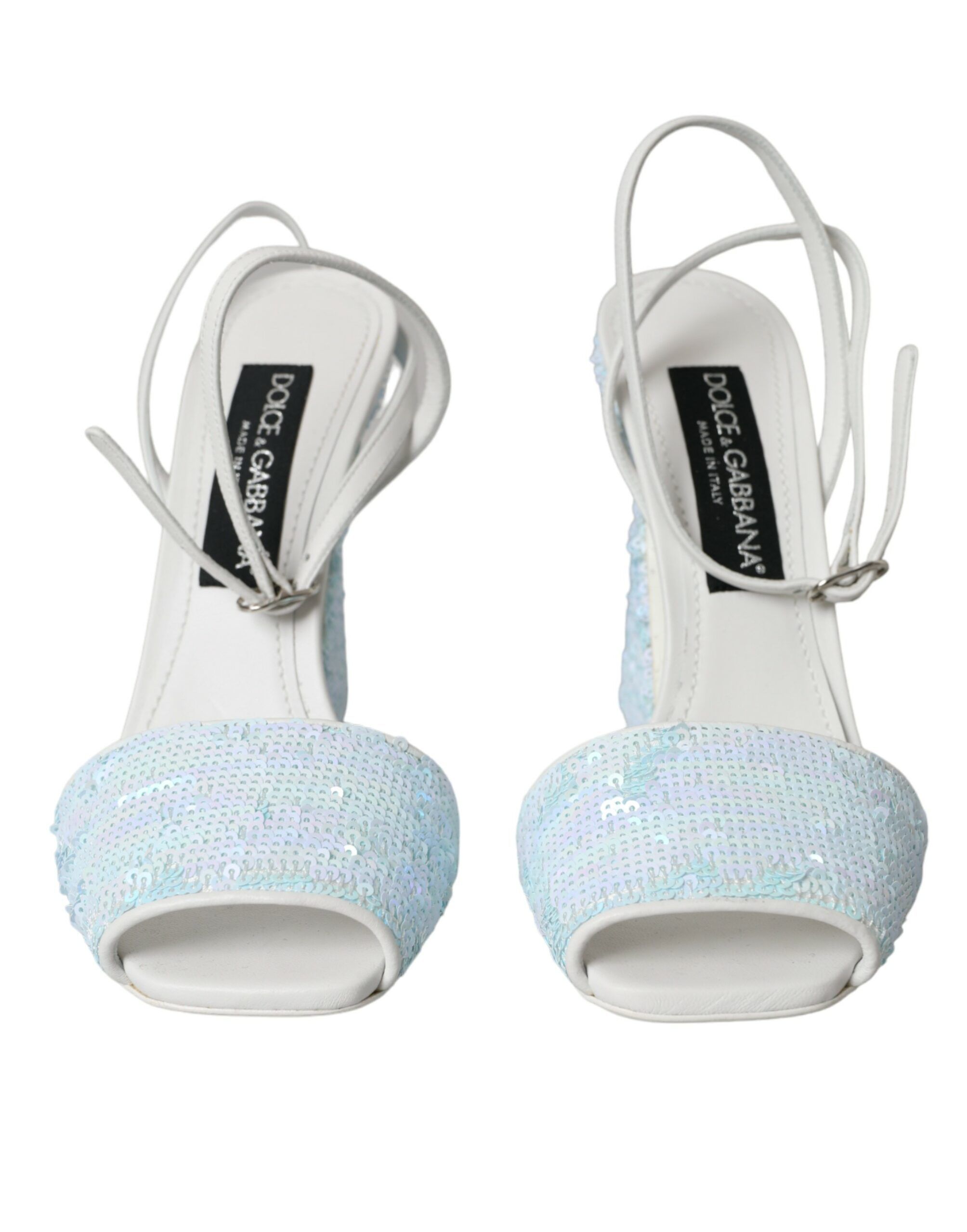 Sequin Ankle Strap Sandals Women's Shoes - Dolce & Gabbana - Modalova