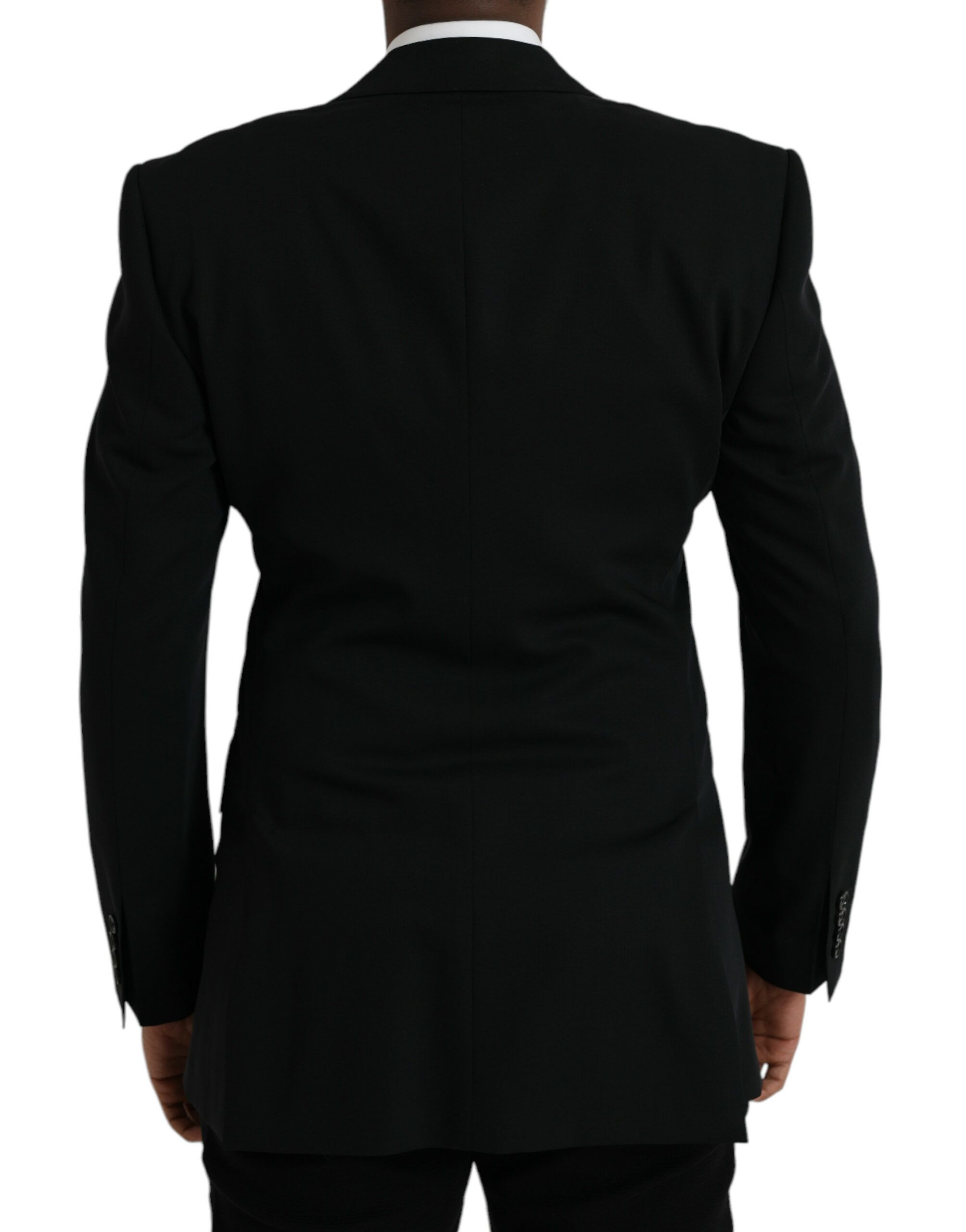 Wool Peak Single Breasted Coat Men's Blazer - Dolce & Gabbana - Modalova