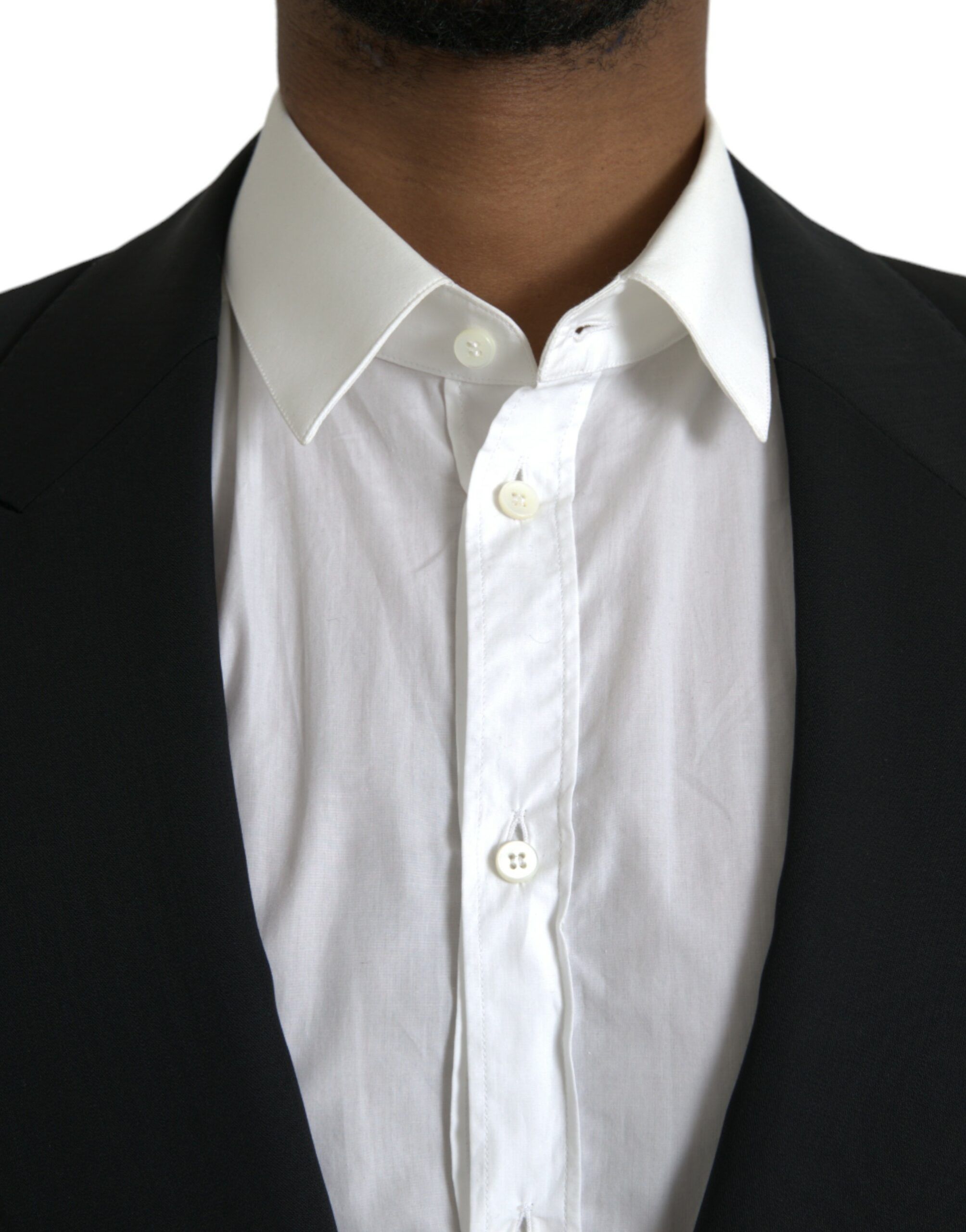 Wool Peak Single Breasted Coat Men's Blazer - Dolce & Gabbana - Modalova