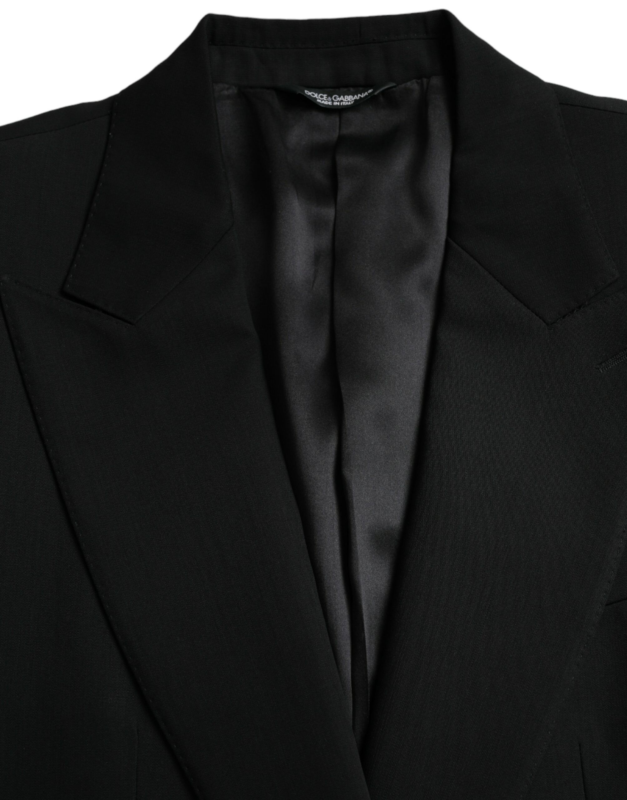 Wool Peak Single Breasted Coat Men's Blazer - Dolce & Gabbana - Modalova