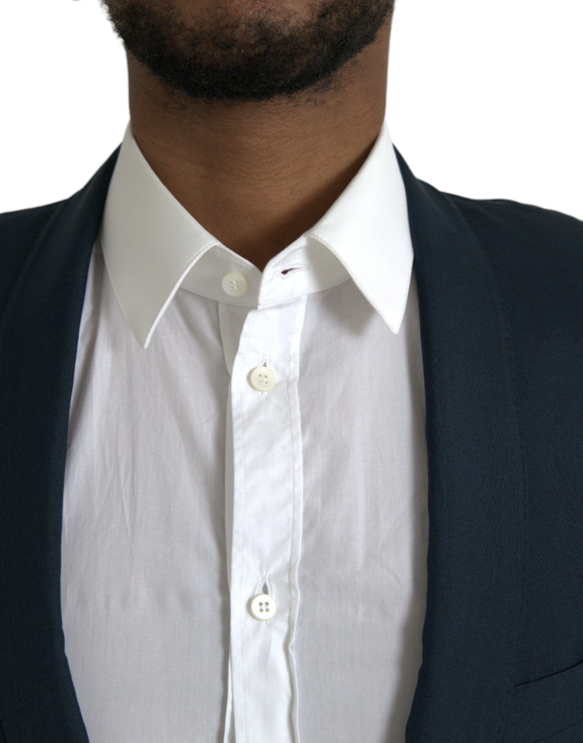 GOLD Notch Single Breasted Coat Men's Blazer - Dolce & Gabbana - Modalova
