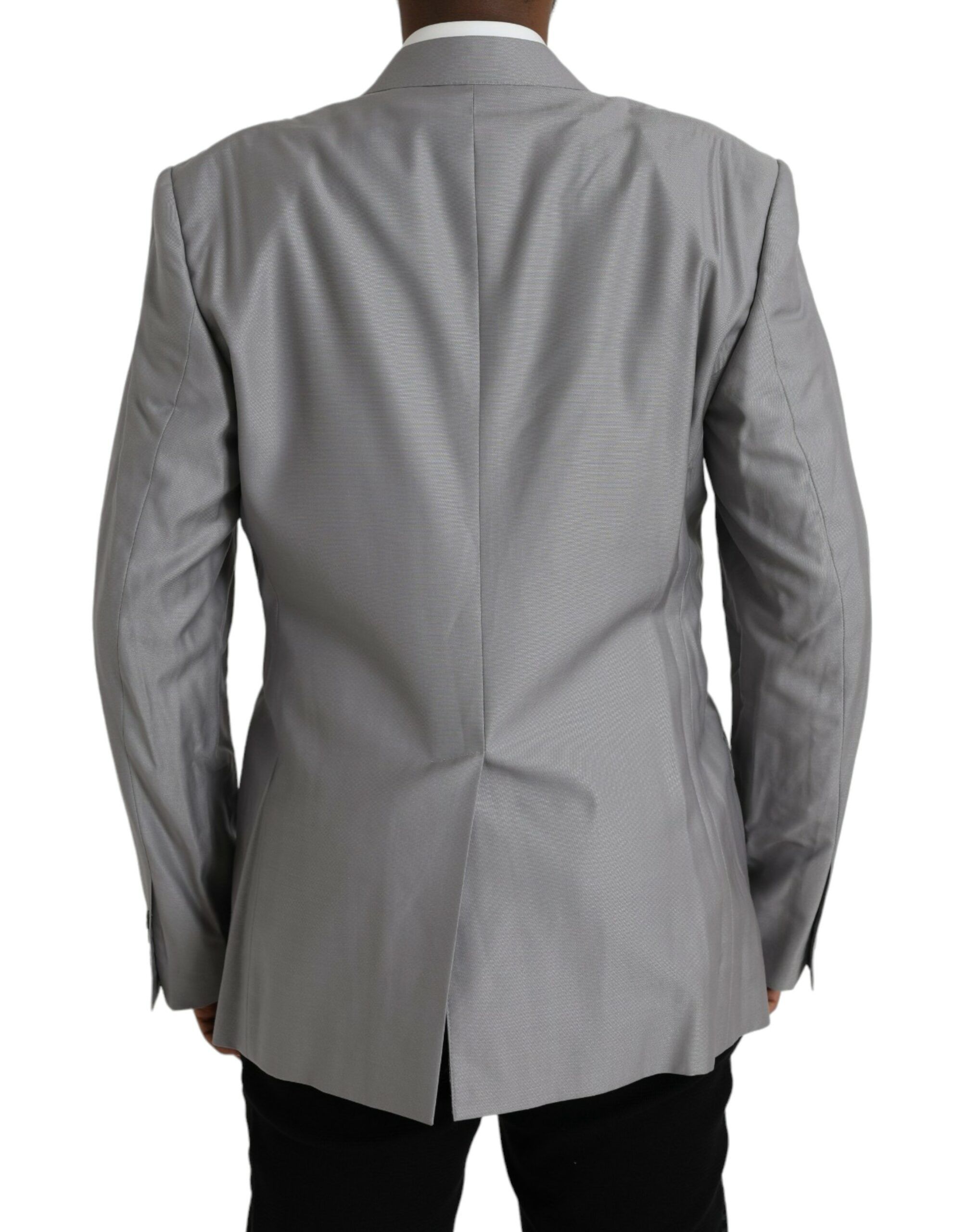 Wool Peak Single Breasted Coat Men's Blazer - Dolce & Gabbana - Modalova