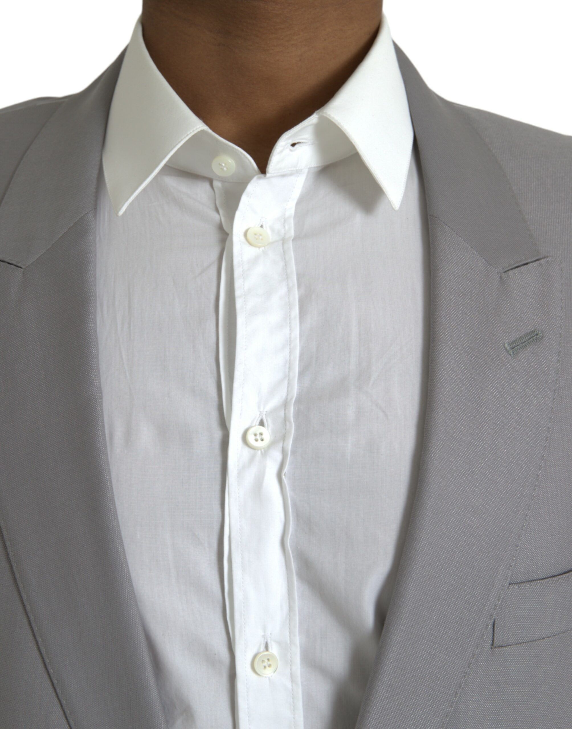 Wool Peak Single Breasted Coat Men's Blazer - Dolce & Gabbana - Modalova