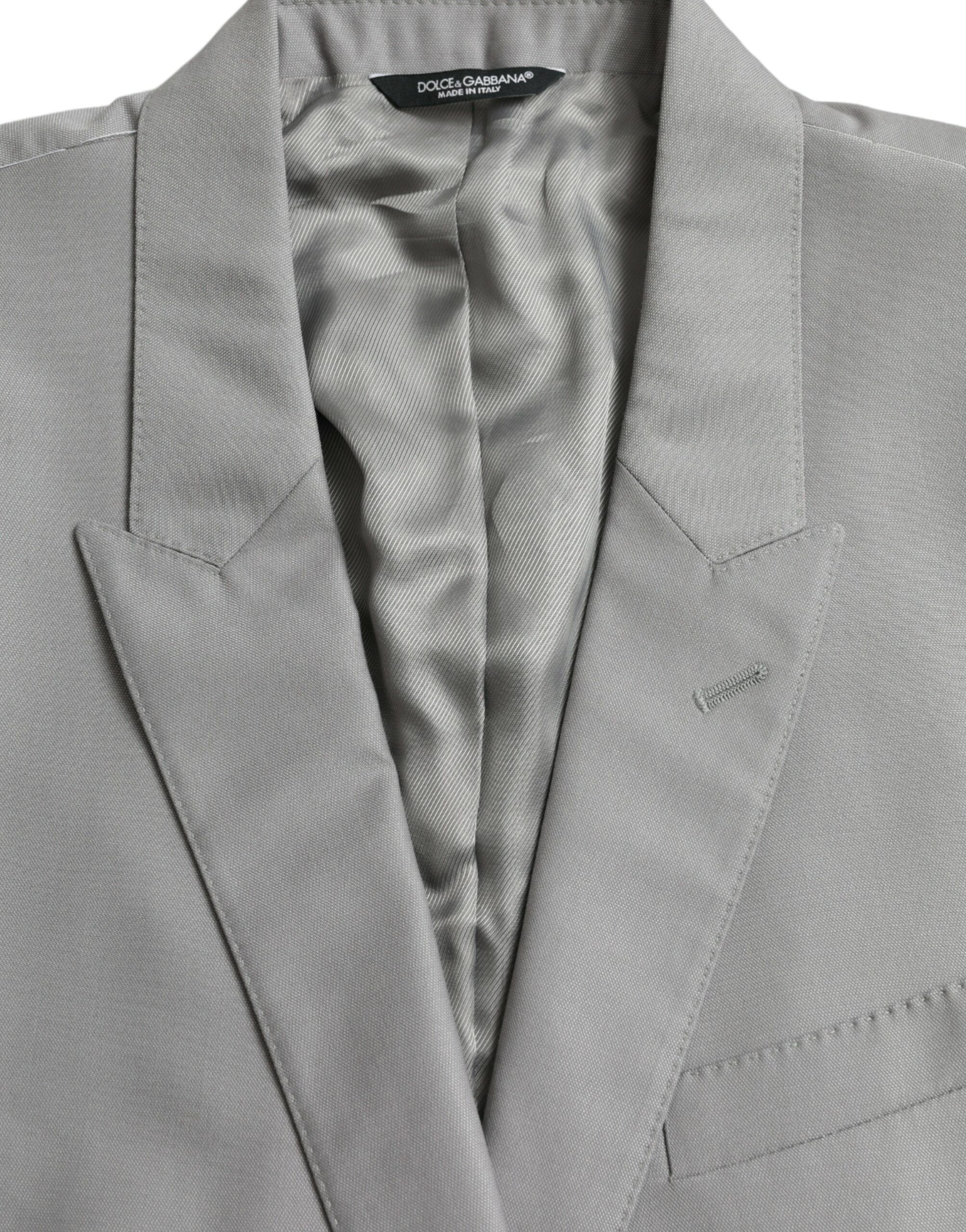 Wool Peak Single Breasted Coat Men's Blazer - Dolce & Gabbana - Modalova