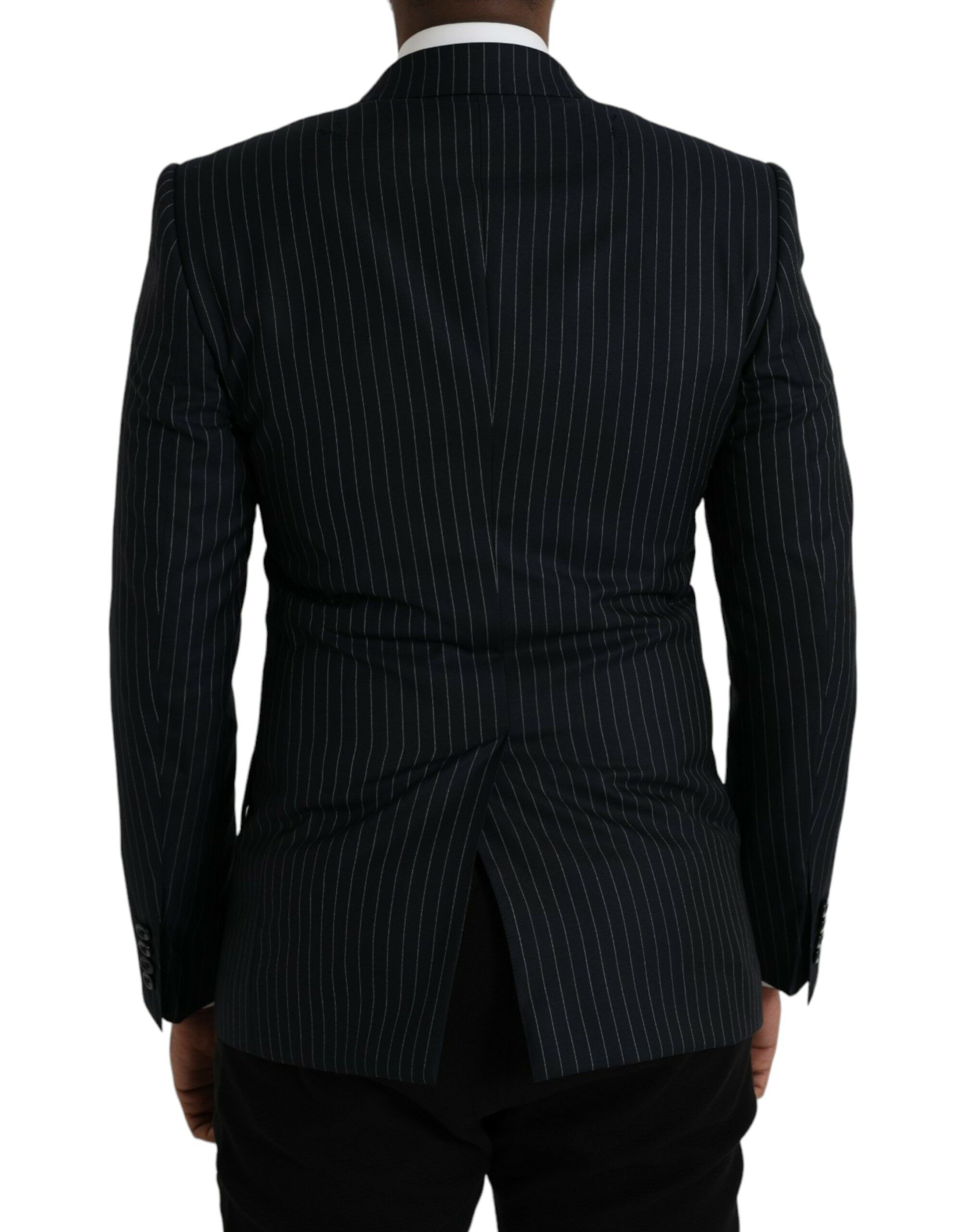 Stripe SICILIA Double Breasted Coat Men's Blazer - Dolce & Gabbana - Modalova