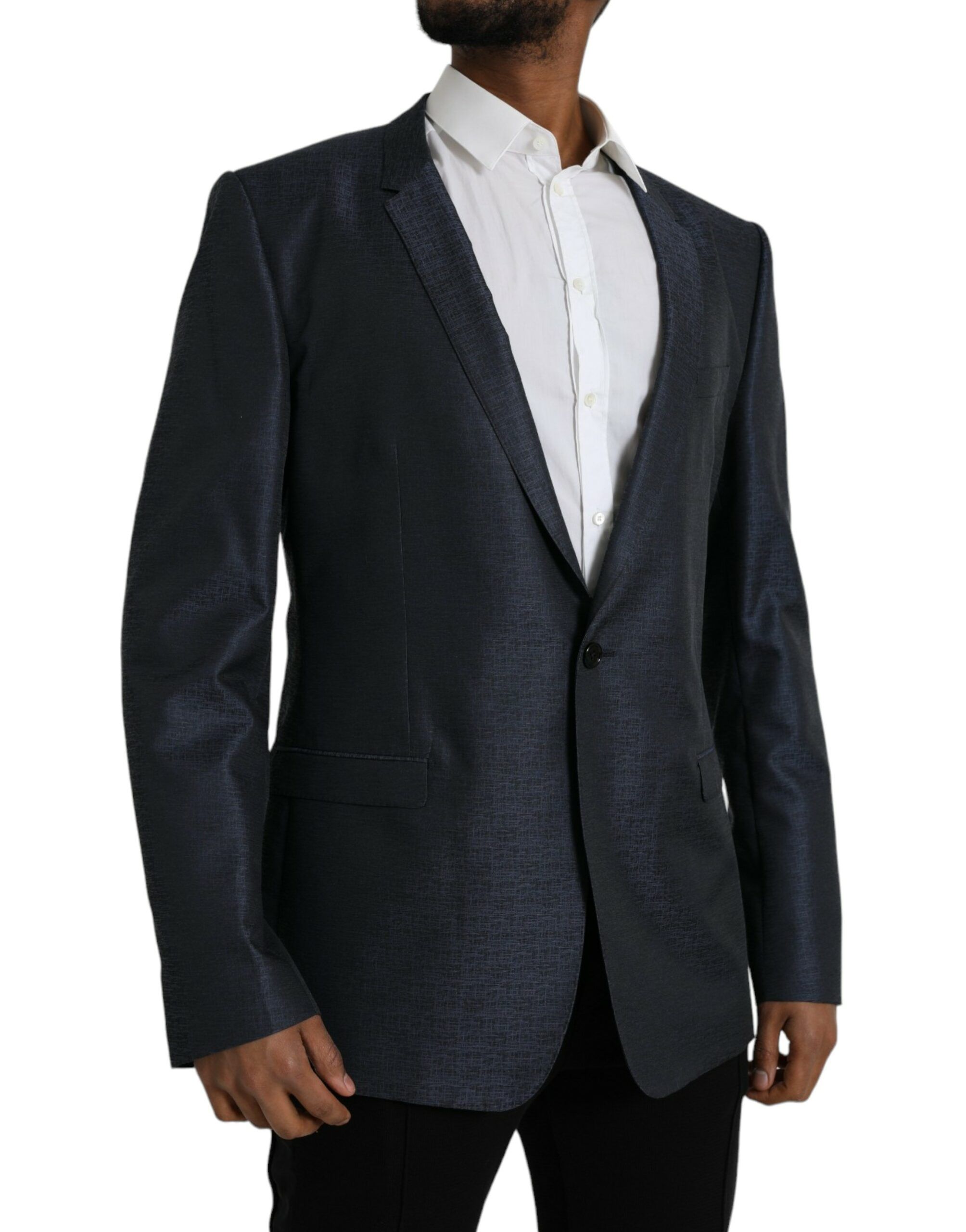 Wool GOLD Single Breasted Coat Men's Blazer - Dolce & Gabbana - Modalova