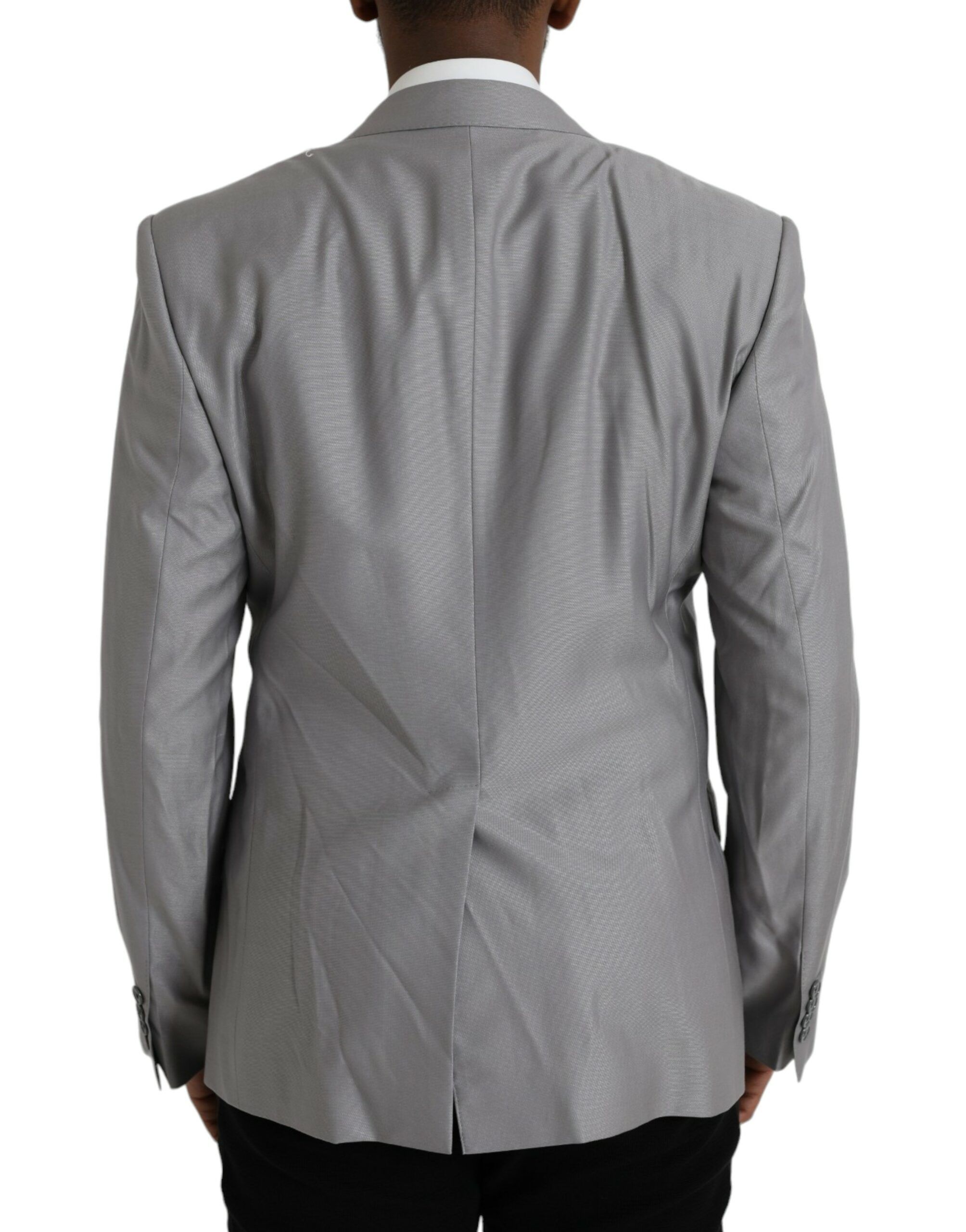 Wool Peak Single Breasted Coat Men's Blazer - Dolce & Gabbana - Modalova
