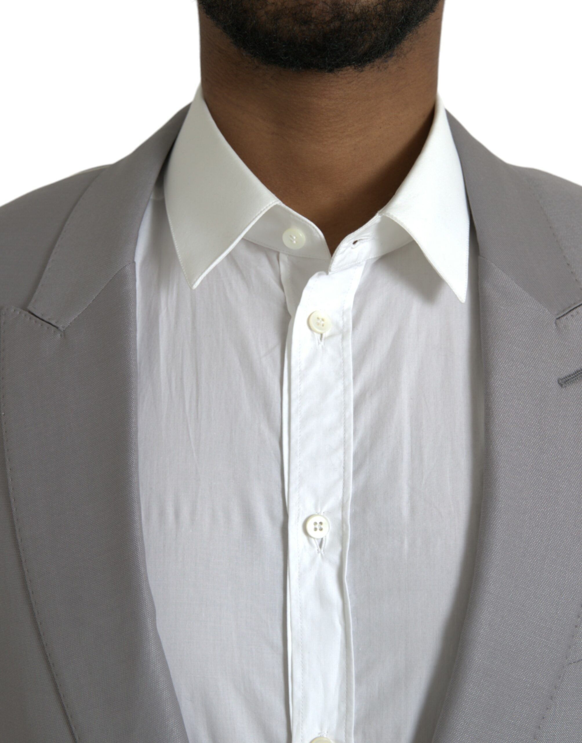 Wool Peak Single Breasted Coat Men's Blazer - Dolce & Gabbana - Modalova