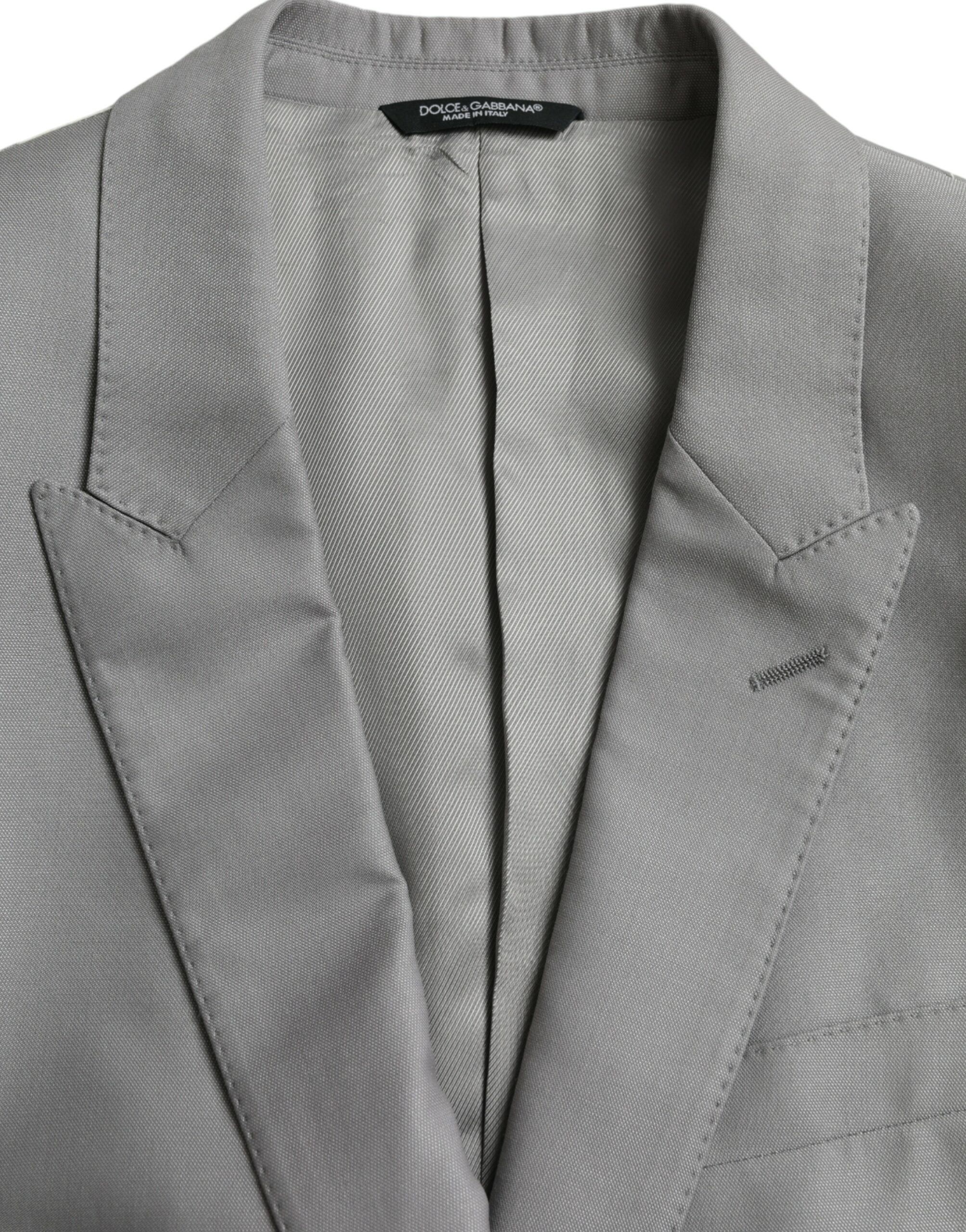 Wool Peak Single Breasted Coat Men's Blazer - Dolce & Gabbana - Modalova