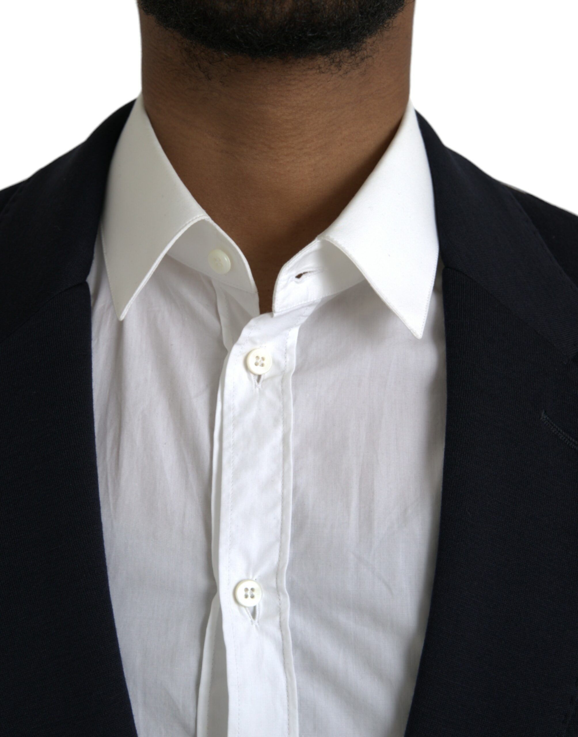 Wool Single Breasted Coat Men's Blazer - Dolce & Gabbana - Modalova