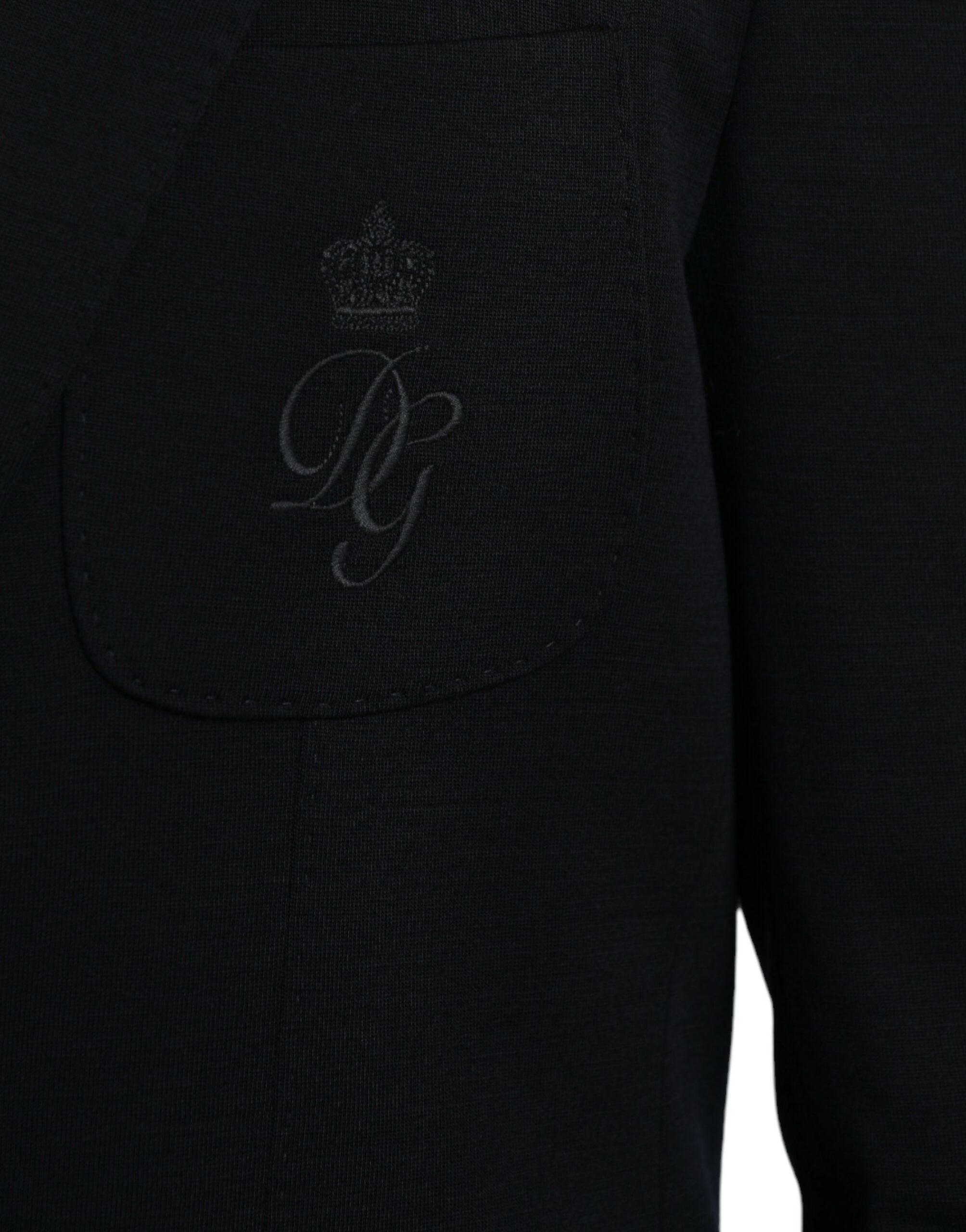 Wool Single Breasted Coat Men's Blazer - Dolce & Gabbana - Modalova