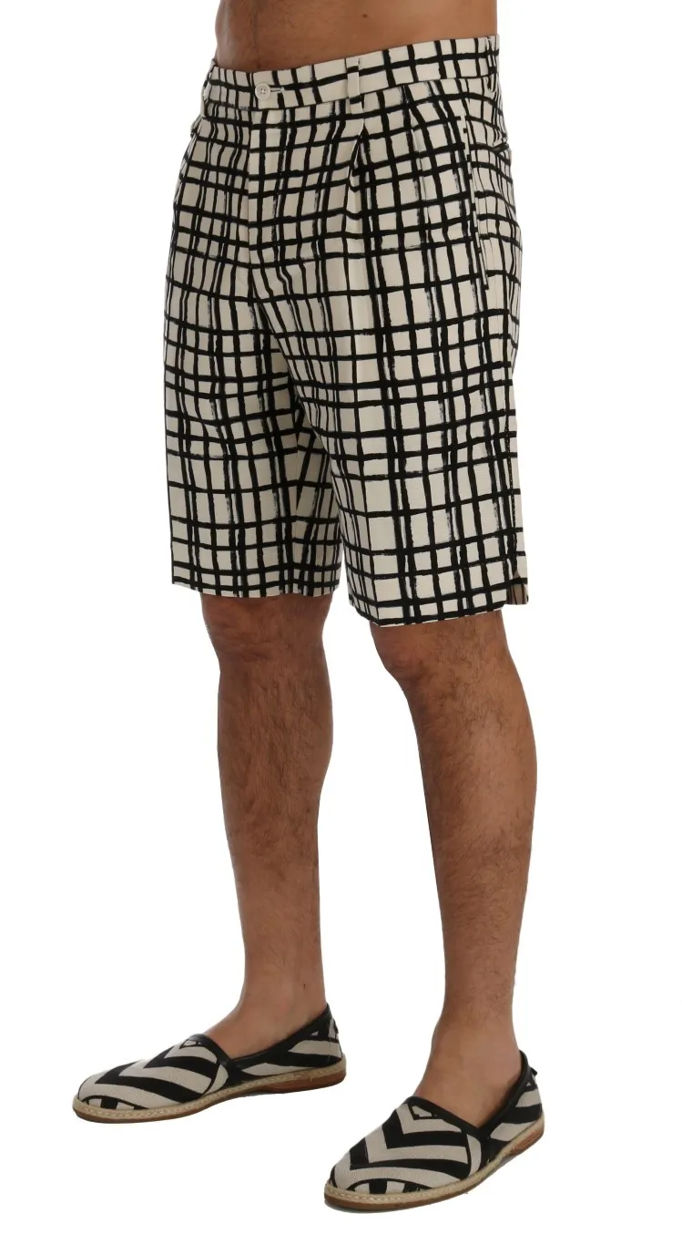 Striped Casual Men's Shorts - Dolce & Gabbana - Modalova