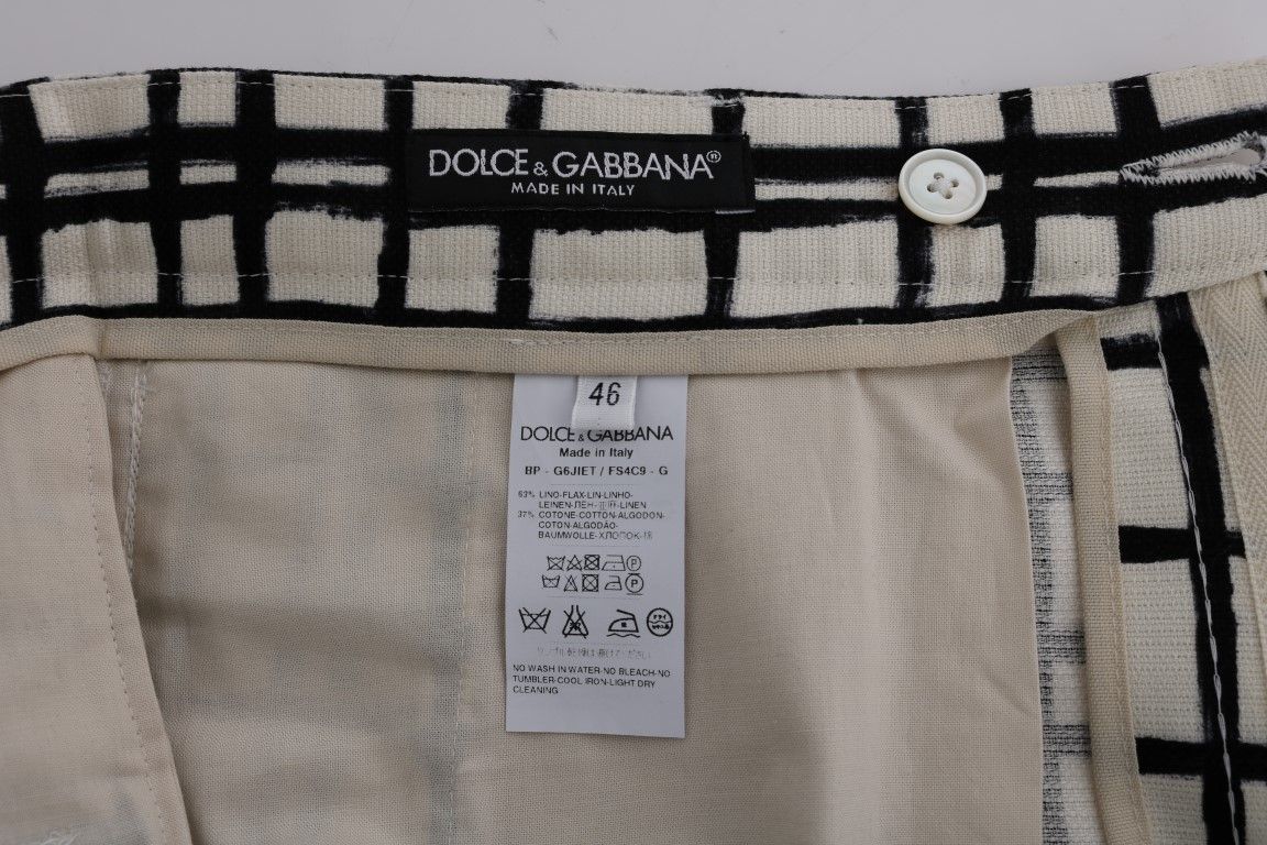 Striped Casual Men's Shorts - Dolce & Gabbana - Modalova
