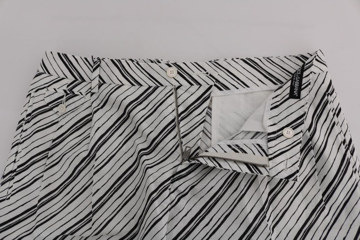Striped Casual Men's Shorts - Dolce & Gabbana - Modalova