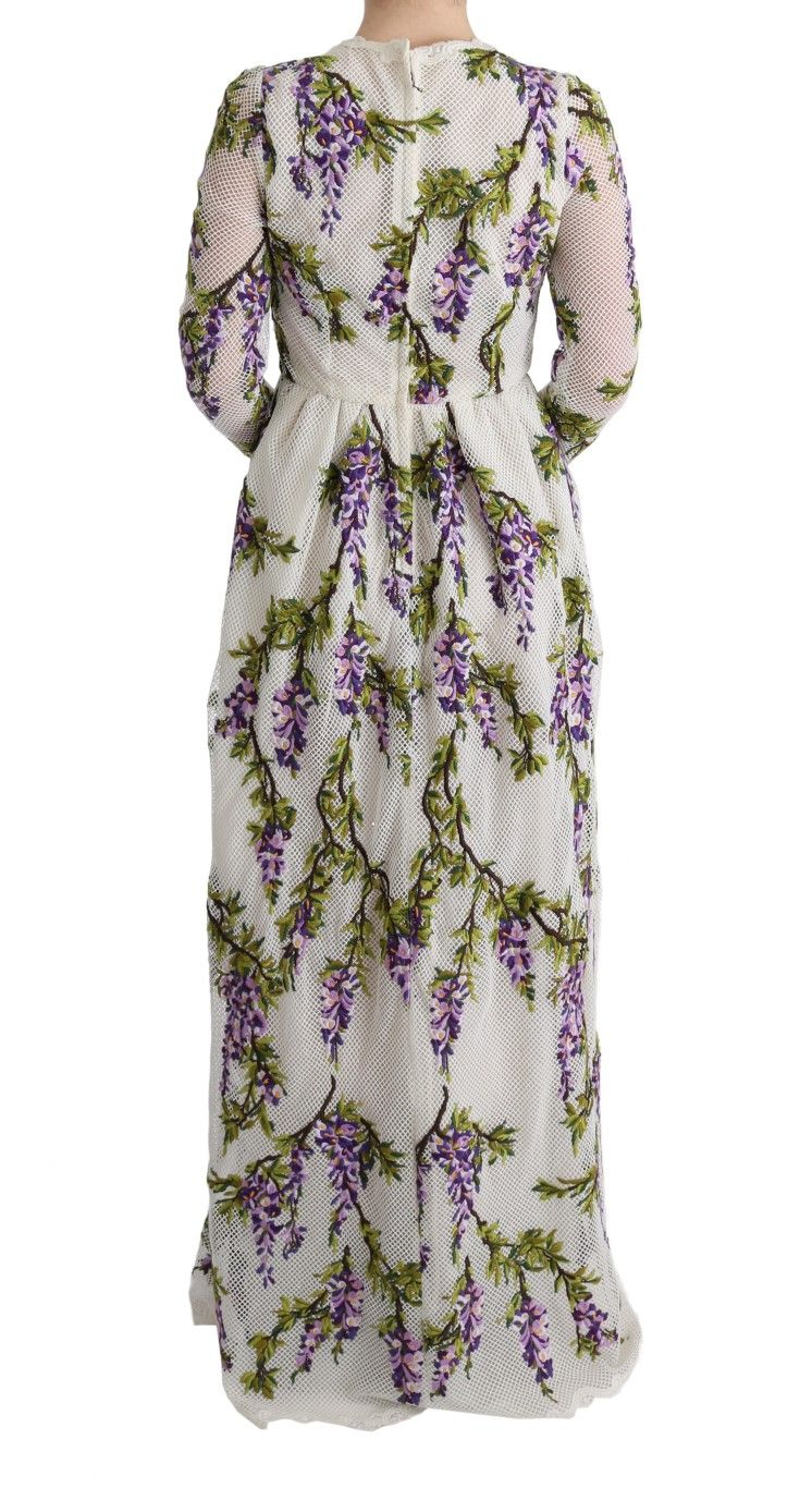 Floral Embroidered Maxi Women's Dress - Dolce & Gabbana - Modalova