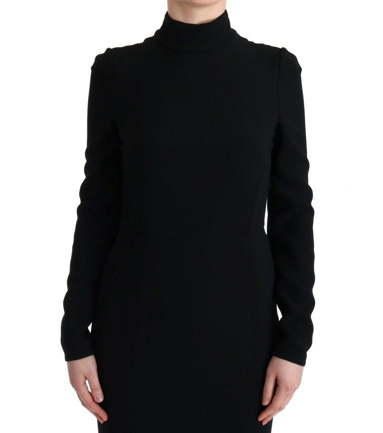Stretch Long Gown Sheath Women's Dress - Dolce & Gabbana - Modalova