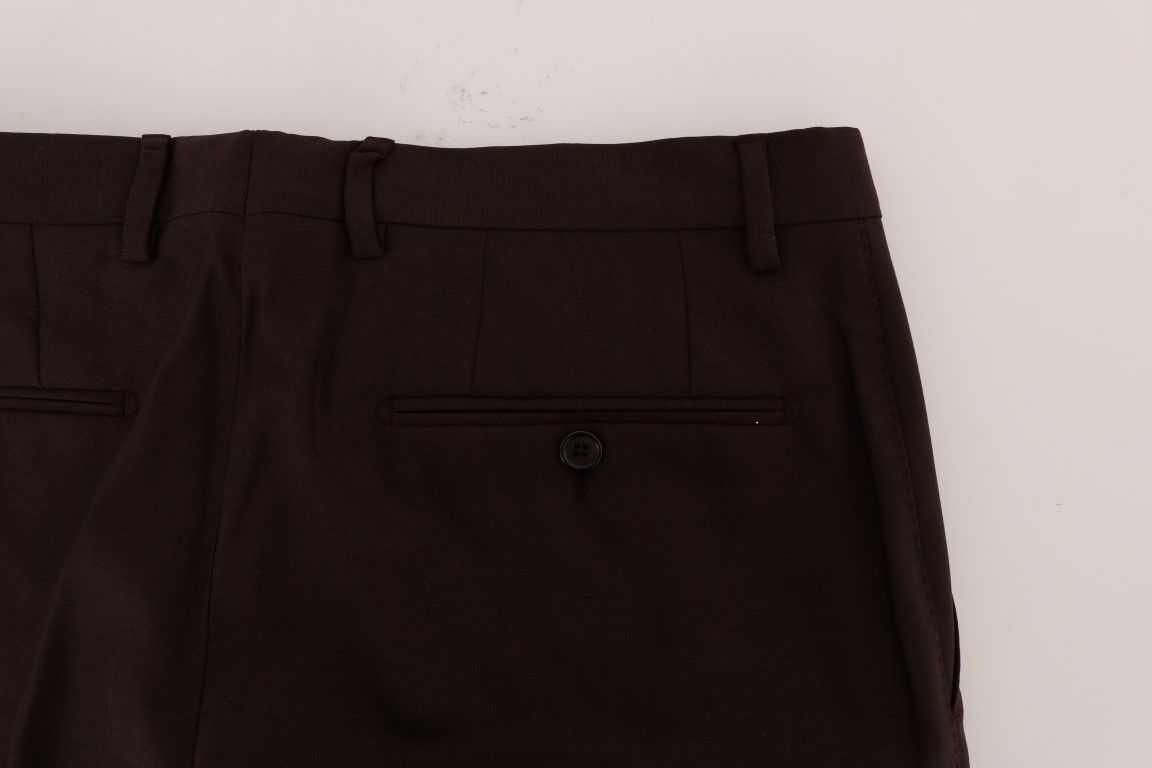 Wool Stretch Formal Men's Pants - Dolce & Gabbana - Modalova