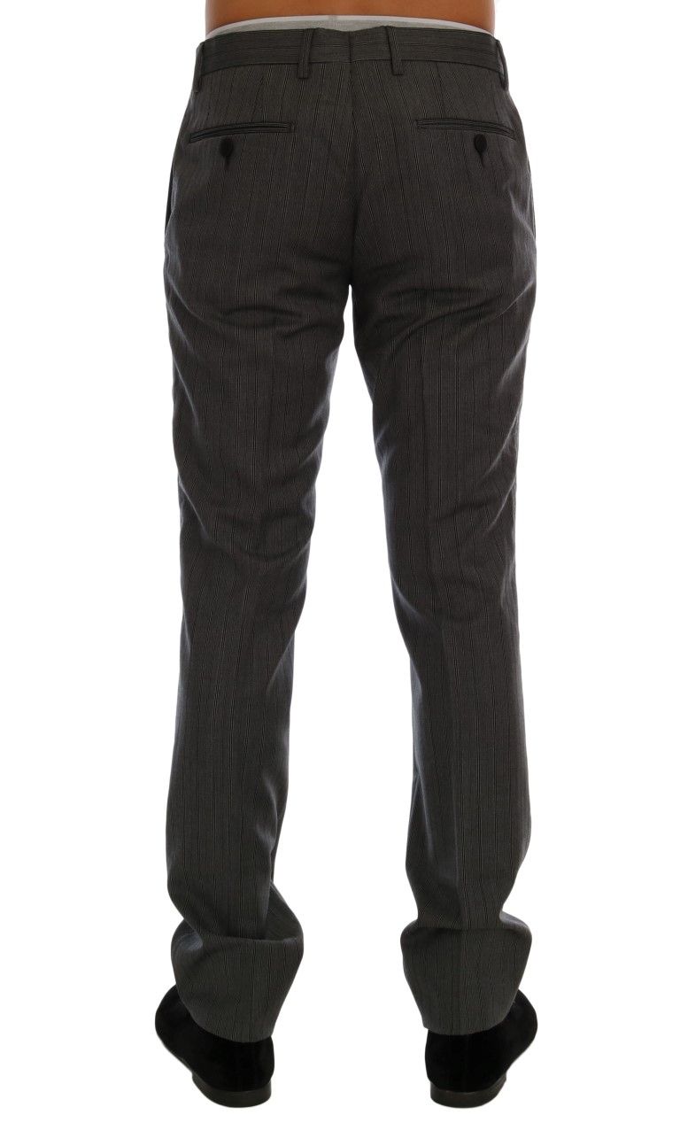 Wool Striped Formal Men's Pants - Dolce & Gabbana - Modalova