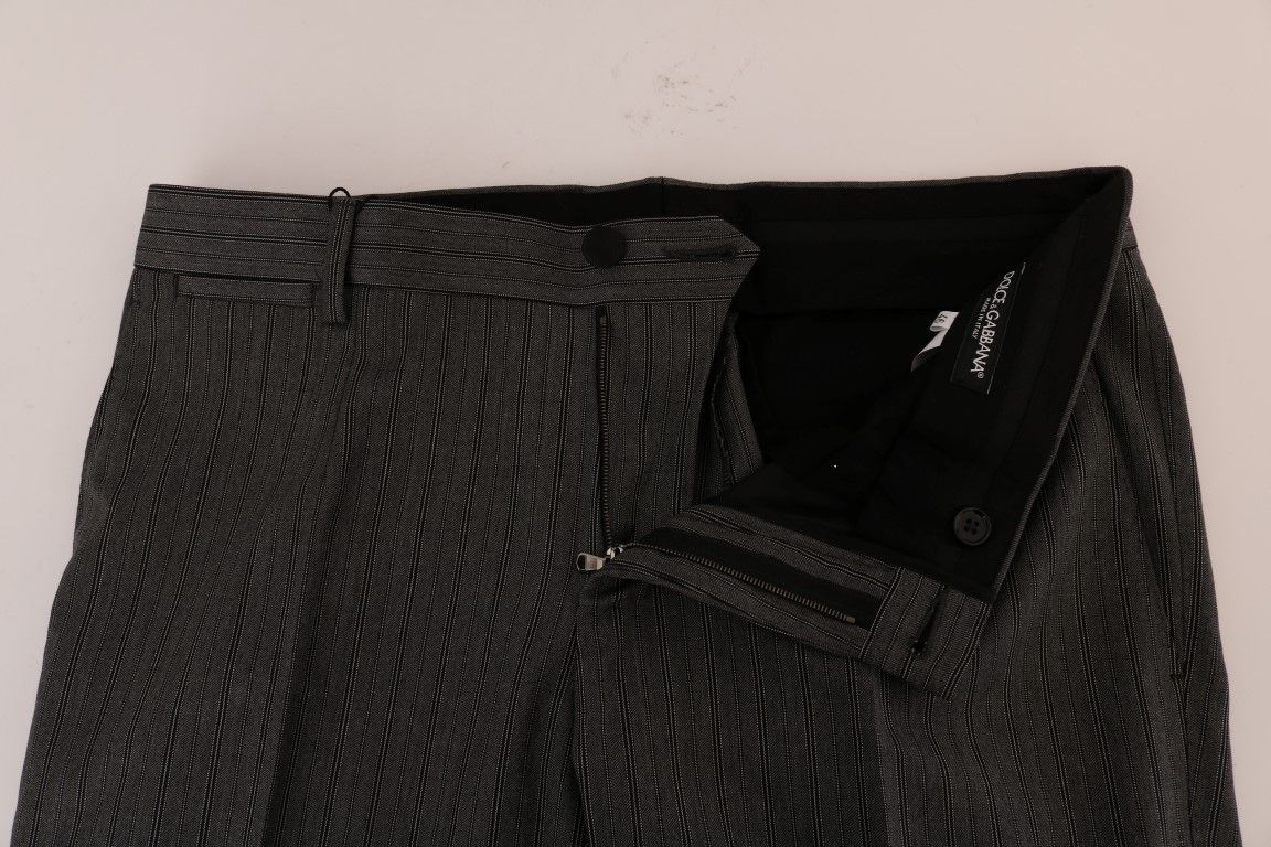 Wool Striped Formal Men's Pants - Dolce & Gabbana - Modalova