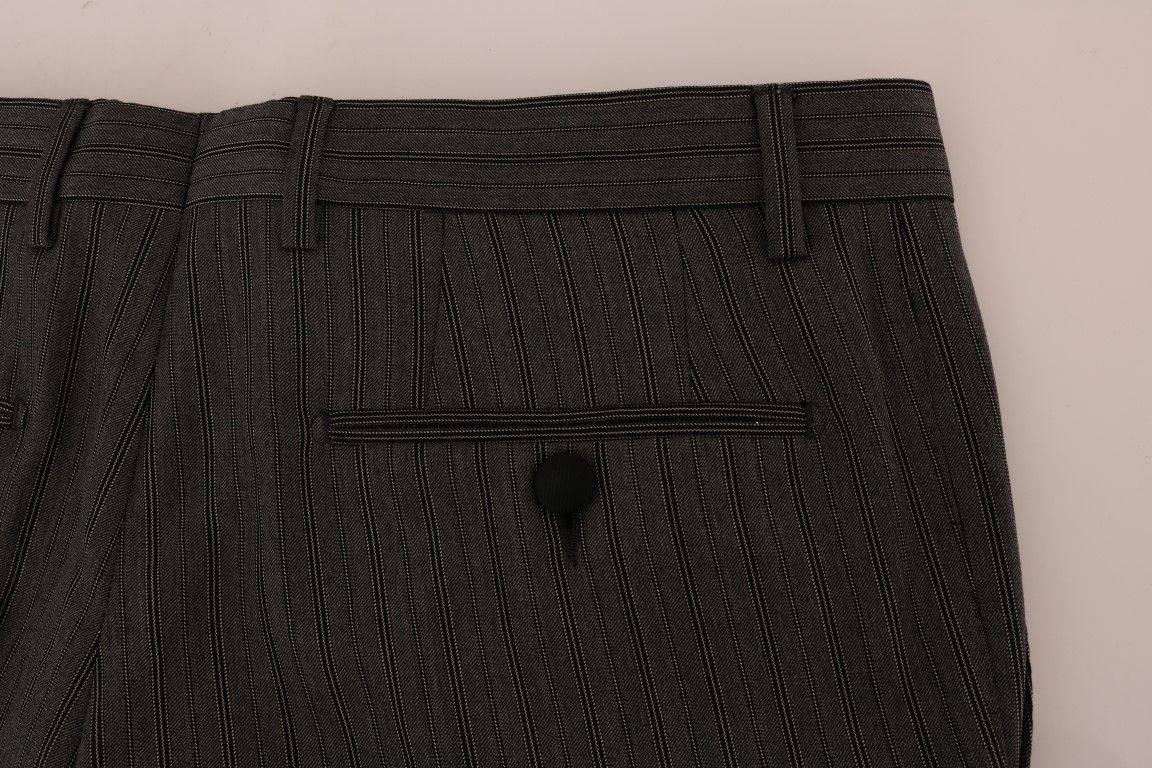 Wool Striped Formal Men's Pants - Dolce & Gabbana - Modalova