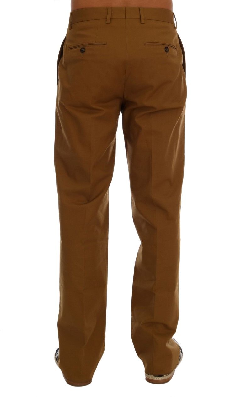 Stretch Cotton Men's Pants - Dolce & Gabbana - Modalova