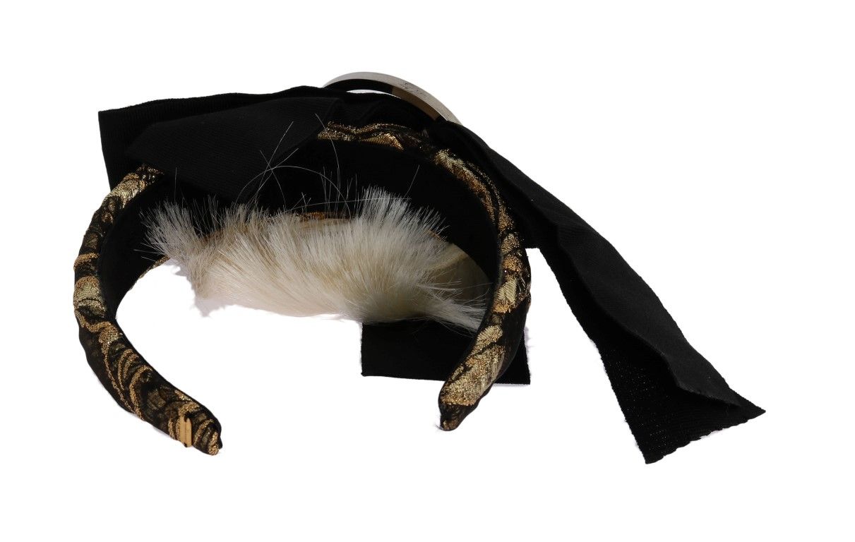 Crystal White Diadem Women's Headband - Dolce & Gabbana - Modalova