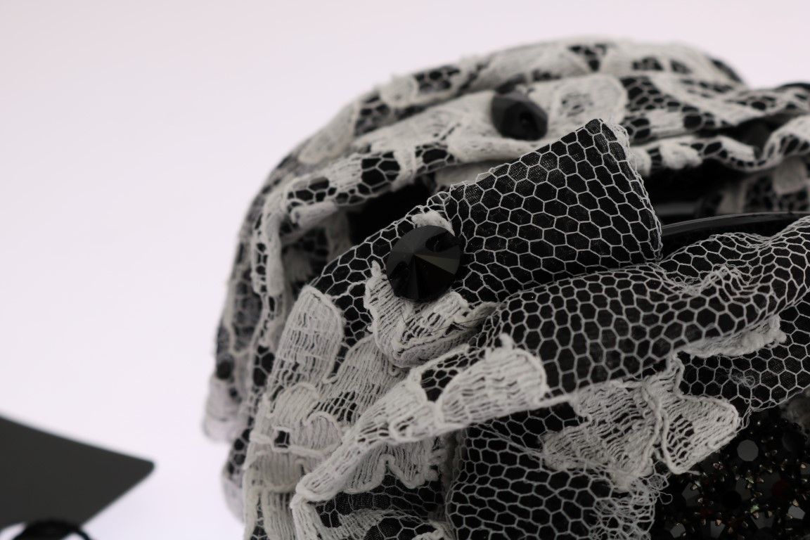 Floral Lace Crystal Hair Women's Claw - Dolce & Gabbana - Modalova
