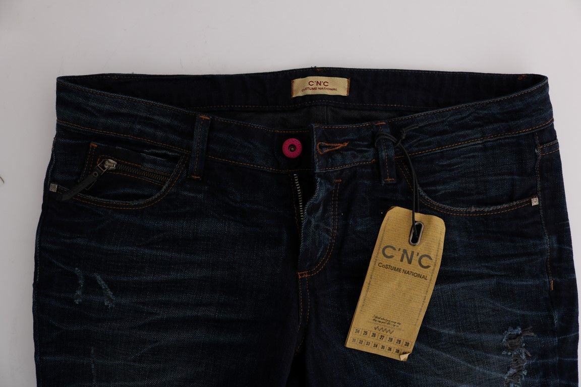 Cotton Regular Fit Denim Women's Jeans - Costume National - Modalova