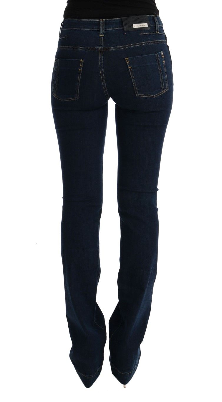 Cotton Bootcut Flared Women's Jeans - Costume National - Modalova