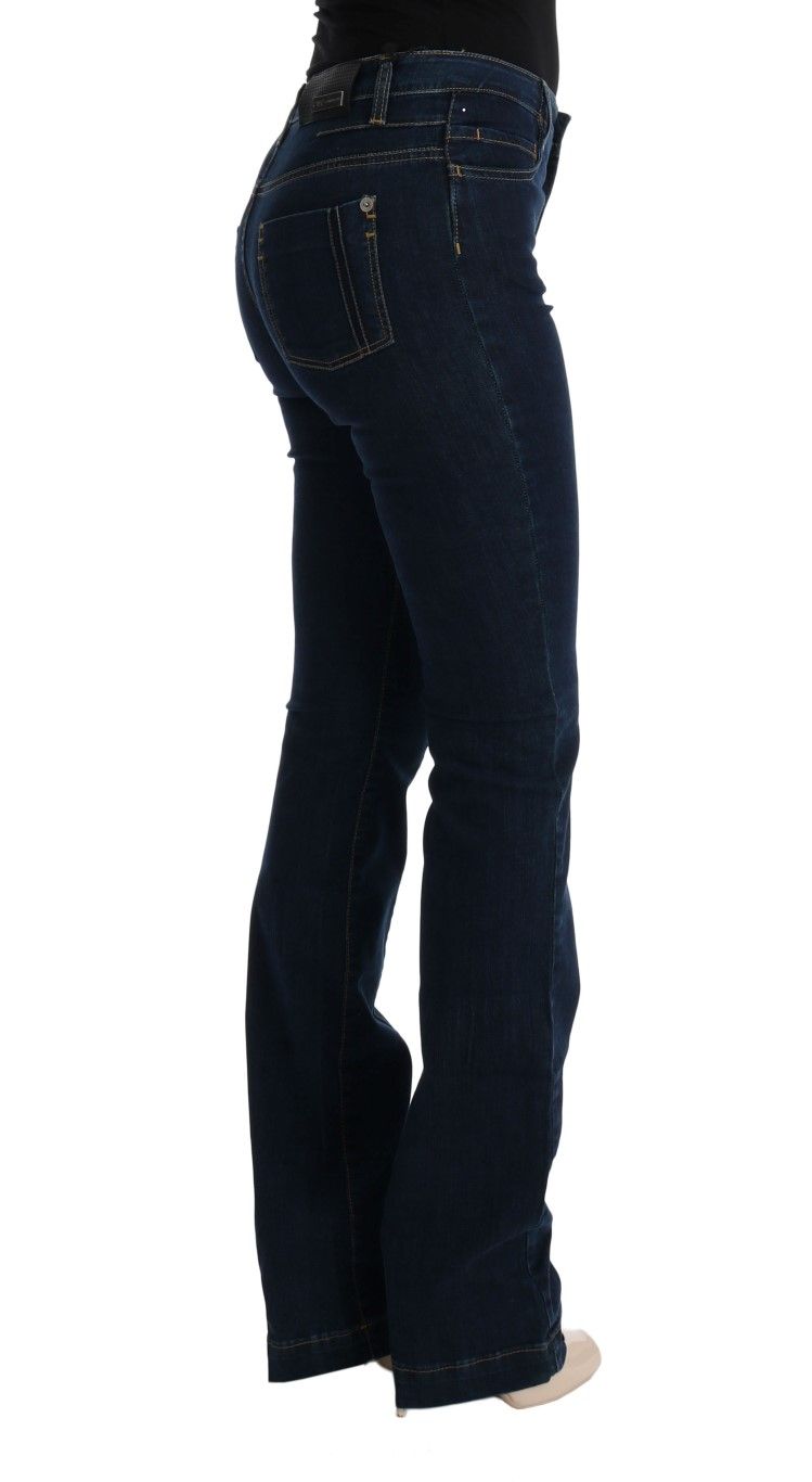 Cotton Bootcut Flared Women's Jeans - Costume National - Modalova