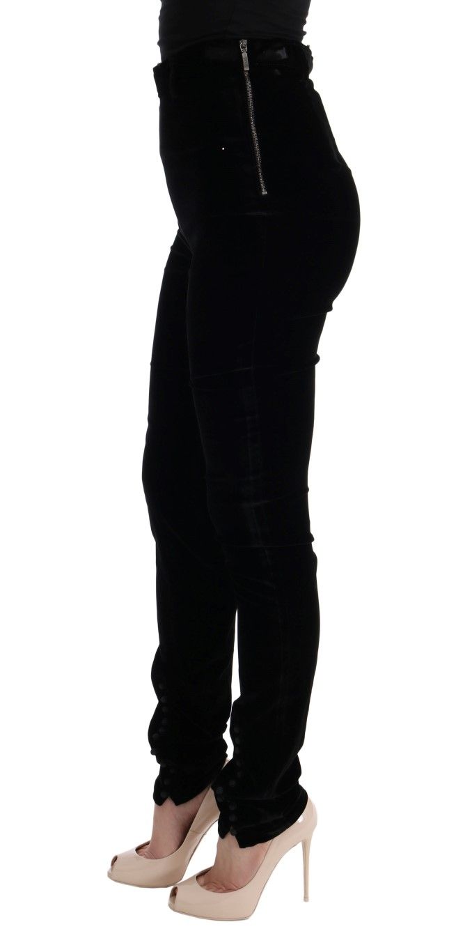 Velvet Slim Fit Women's Pants - Ermanno Scervino - Modalova