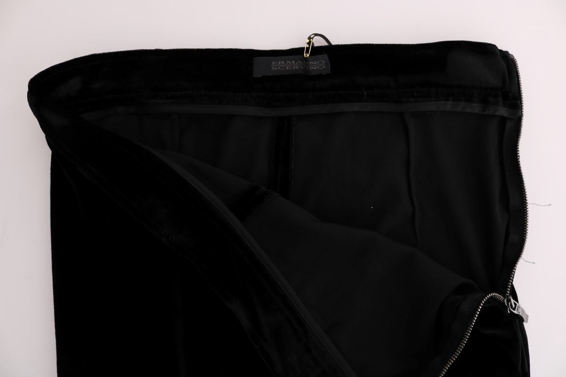 Velvet Slim Fit Women's Pants - Ermanno Scervino - Modalova