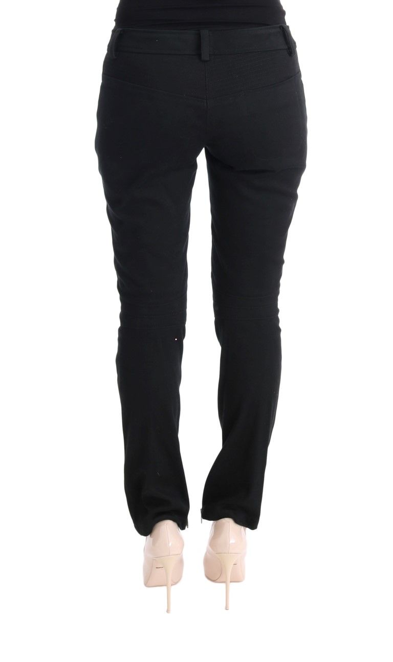 Cotton Slim Fit Casual Women's Pants - Ermanno Scervino - Modalova