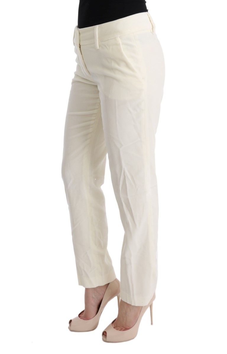 Cotton Regular Fit Casual Women's Pants - Ermanno Scervino - Modalova