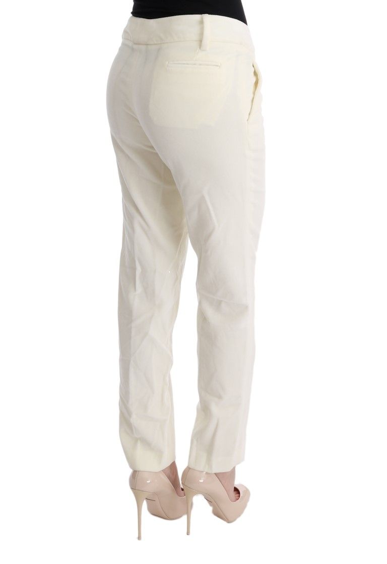 Cotton Regular Fit Casual Women's Pants - Ermanno Scervino - Modalova