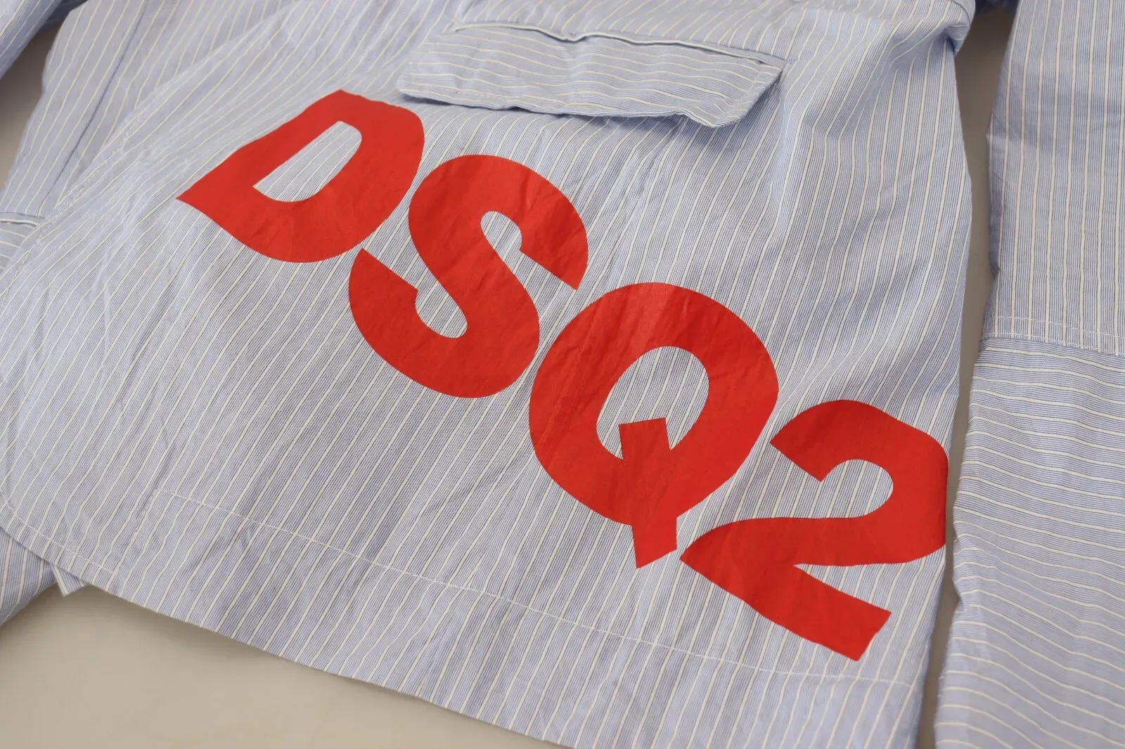 Striped Single Breasted Formal Coat Men's Blazer (Pre-Owned) - Dsquared² - Modalova
