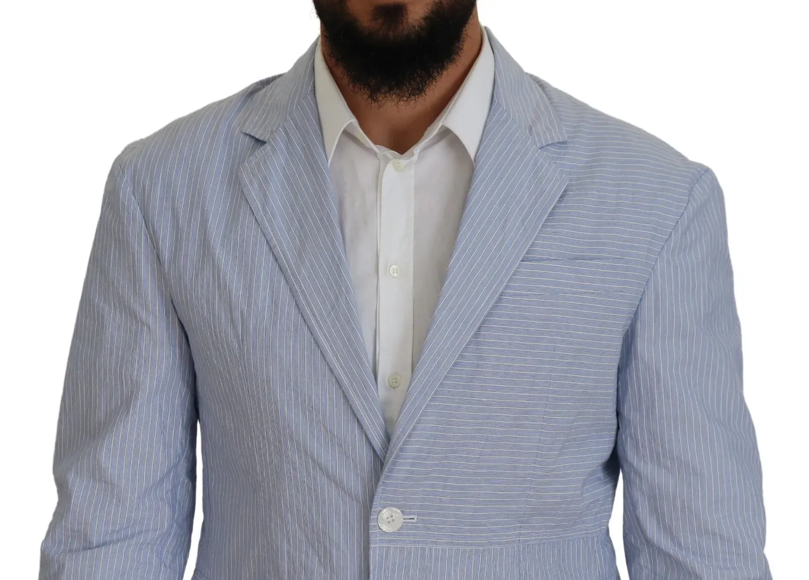 Striped Single Breasted Formal Coat Men's Blazer (Pre-Owned) - Dsquared² - Modalova
