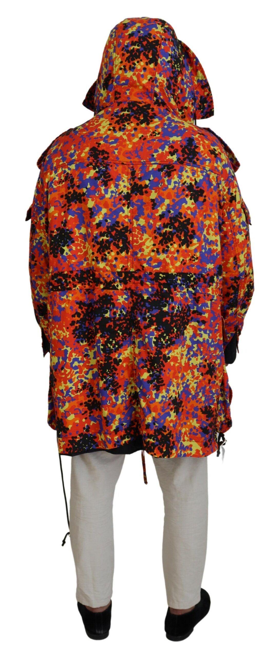 Long Hooded Cargo Pocket Coat Men's Jacket (Pre-Owned) - Dsquared² - Modalova