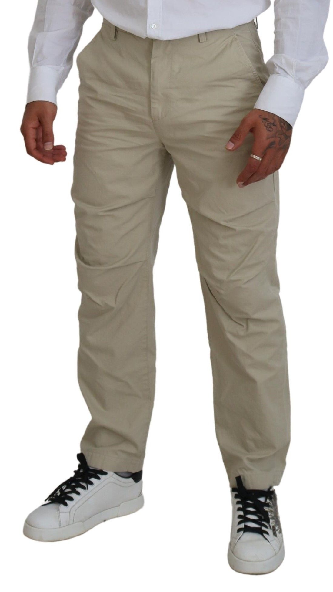 Cotton Straight Fit Men Casual Men's Pants (Pre-Owned) - Dsquared² - Modalova
