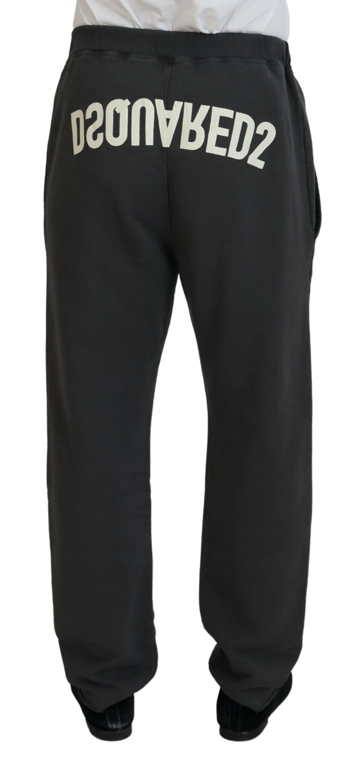 Dark Cotton Men Casual Tattered Men's Pants (Pre-Owned) - Dsquared² - Modalova