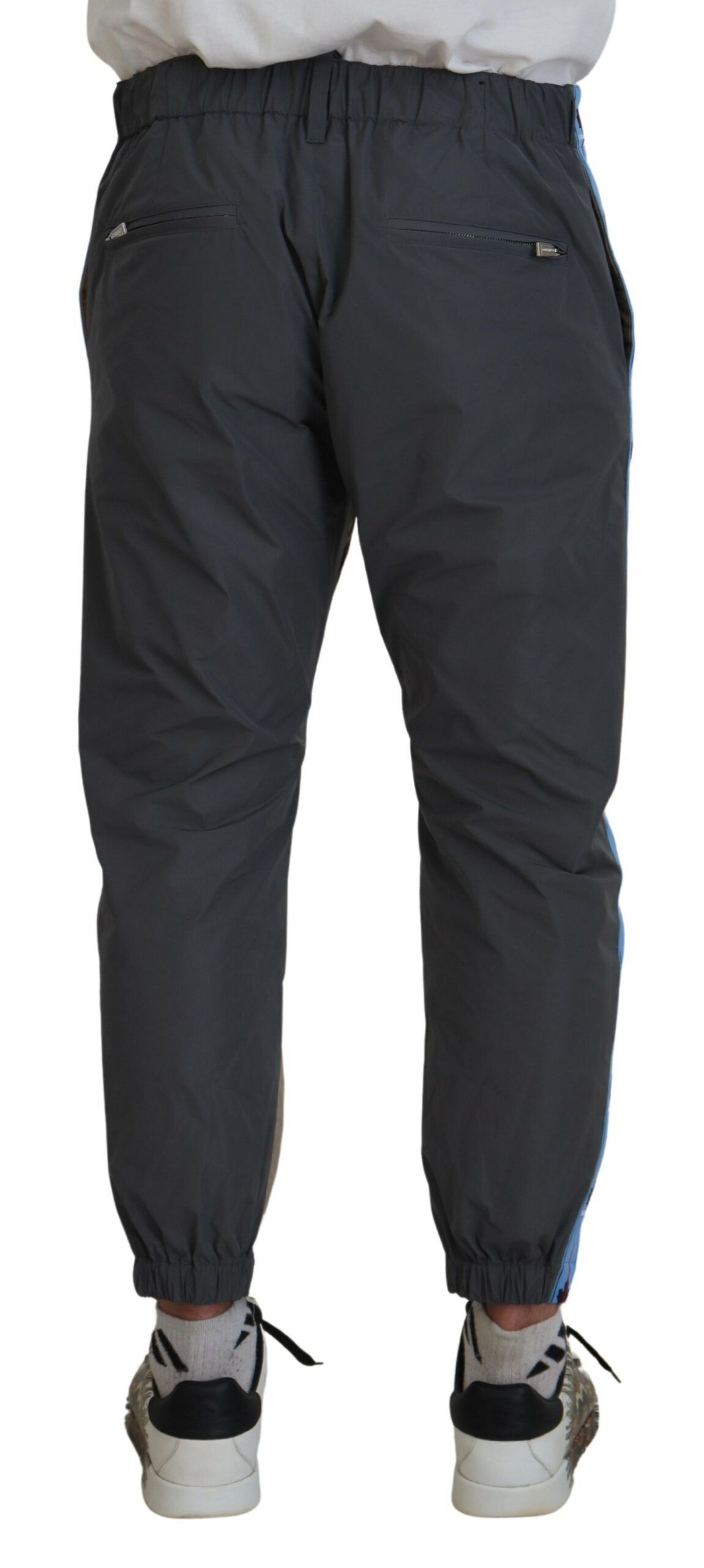 Cotton Gray Two Tone Men Casual Men's Pants (Pre-Owned) - Dsquared² - Modalova
