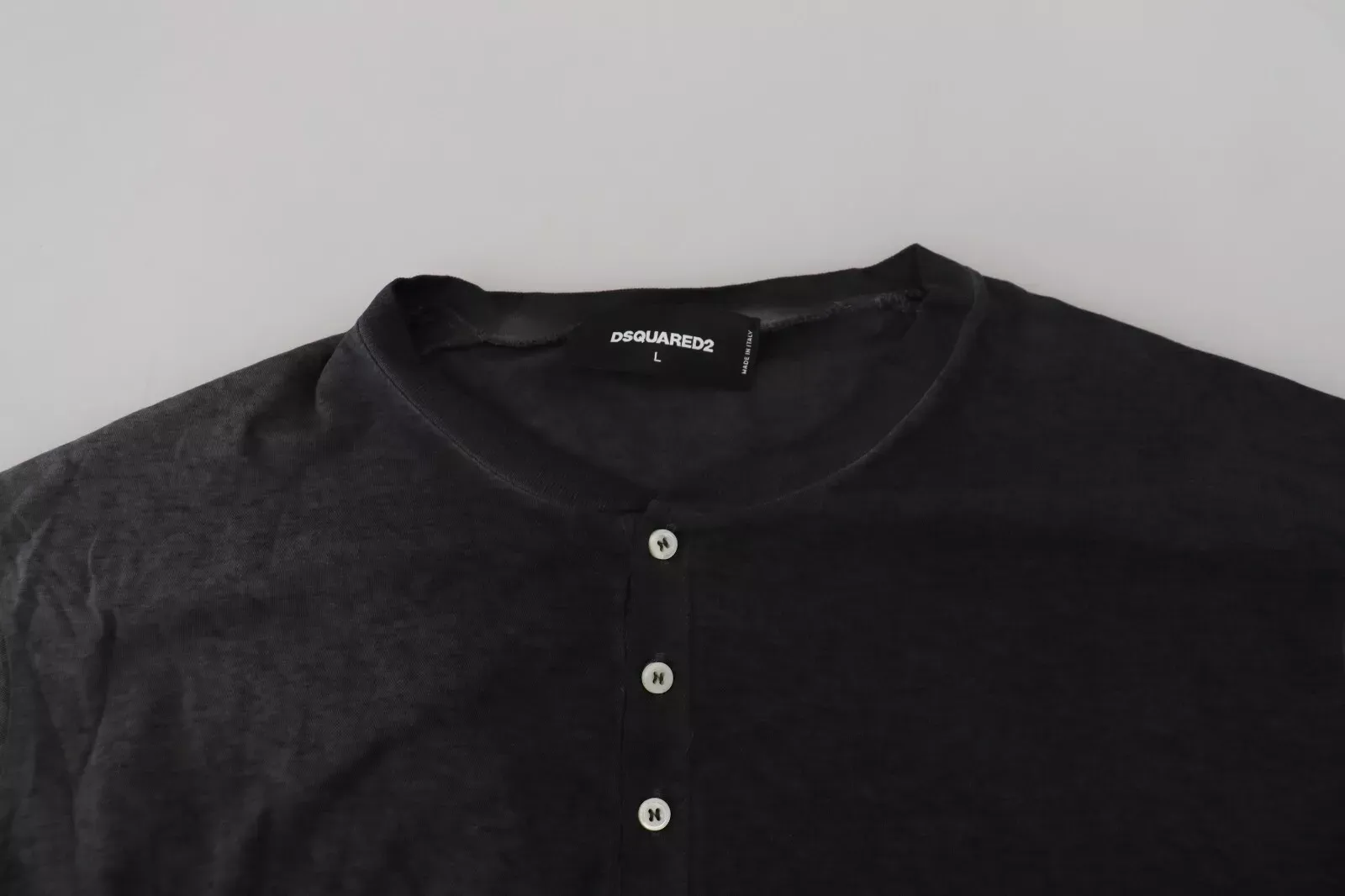 Cotton Linen Long Sleeves Pullover Men's Sweater - Dsquared² - Modalova