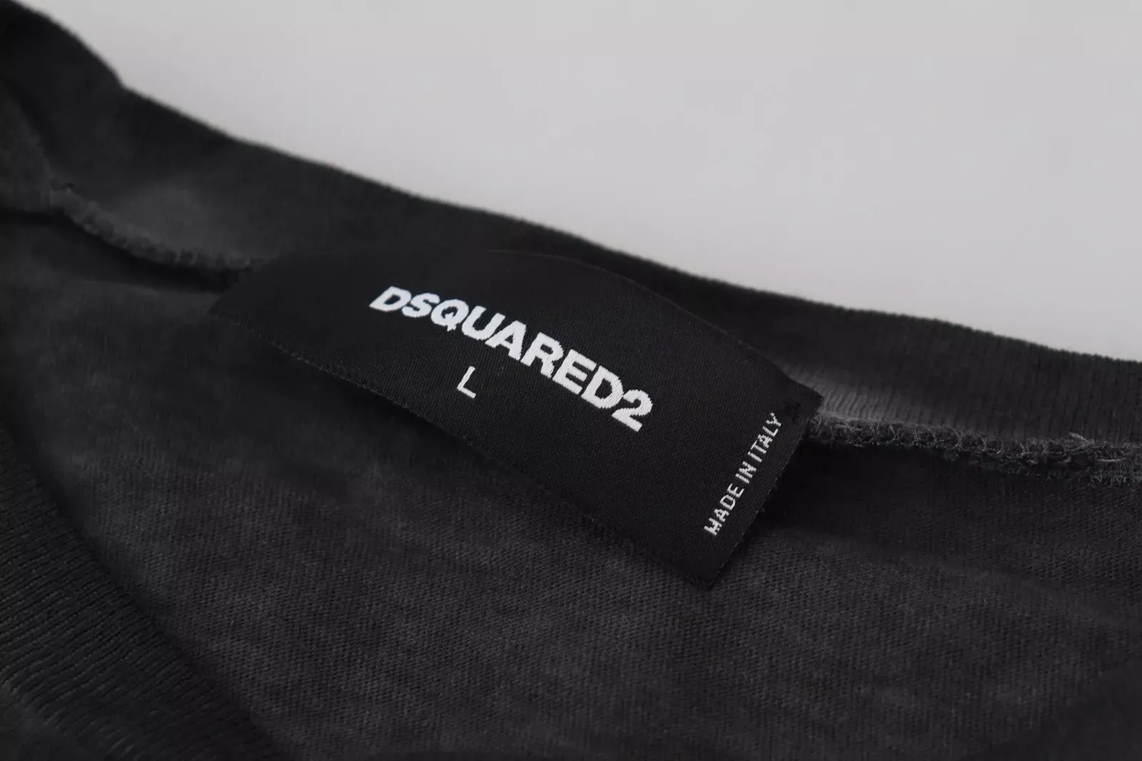 Cotton Linen Long Sleeves Pullover Men's Sweater - Dsquared² - Modalova