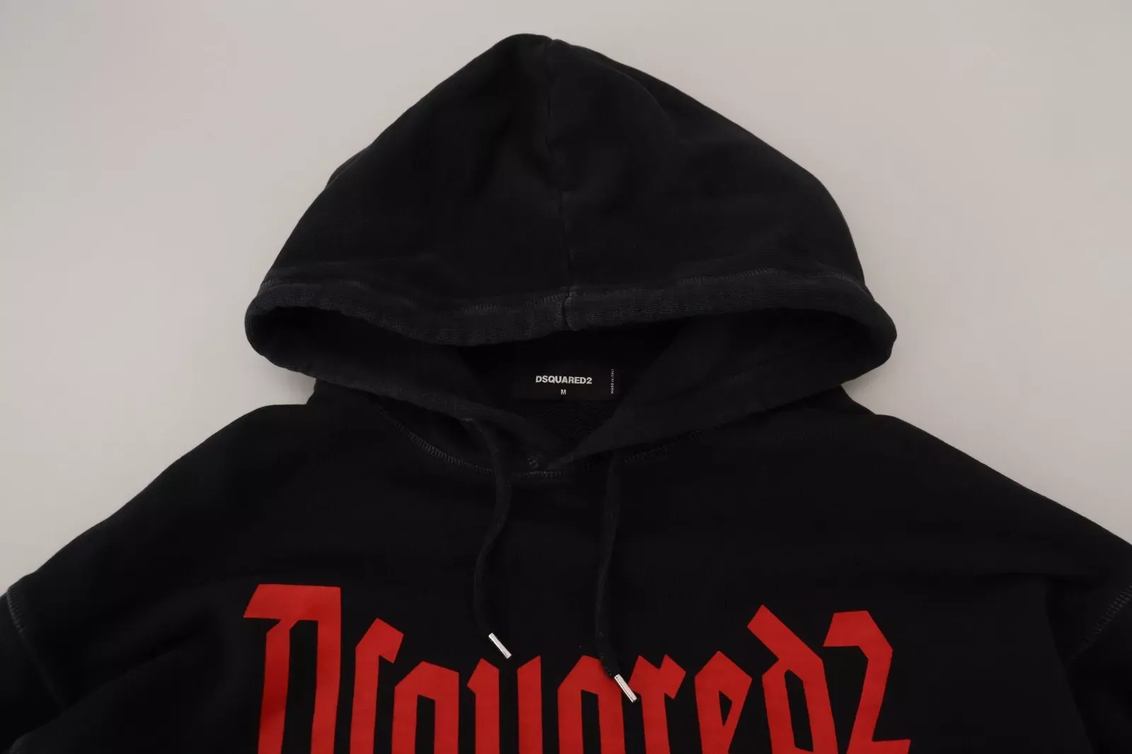 Cotton Hooded Printed Men Pullover Men's Sweater (Pre-Owned) - Dsquared² - Modalova