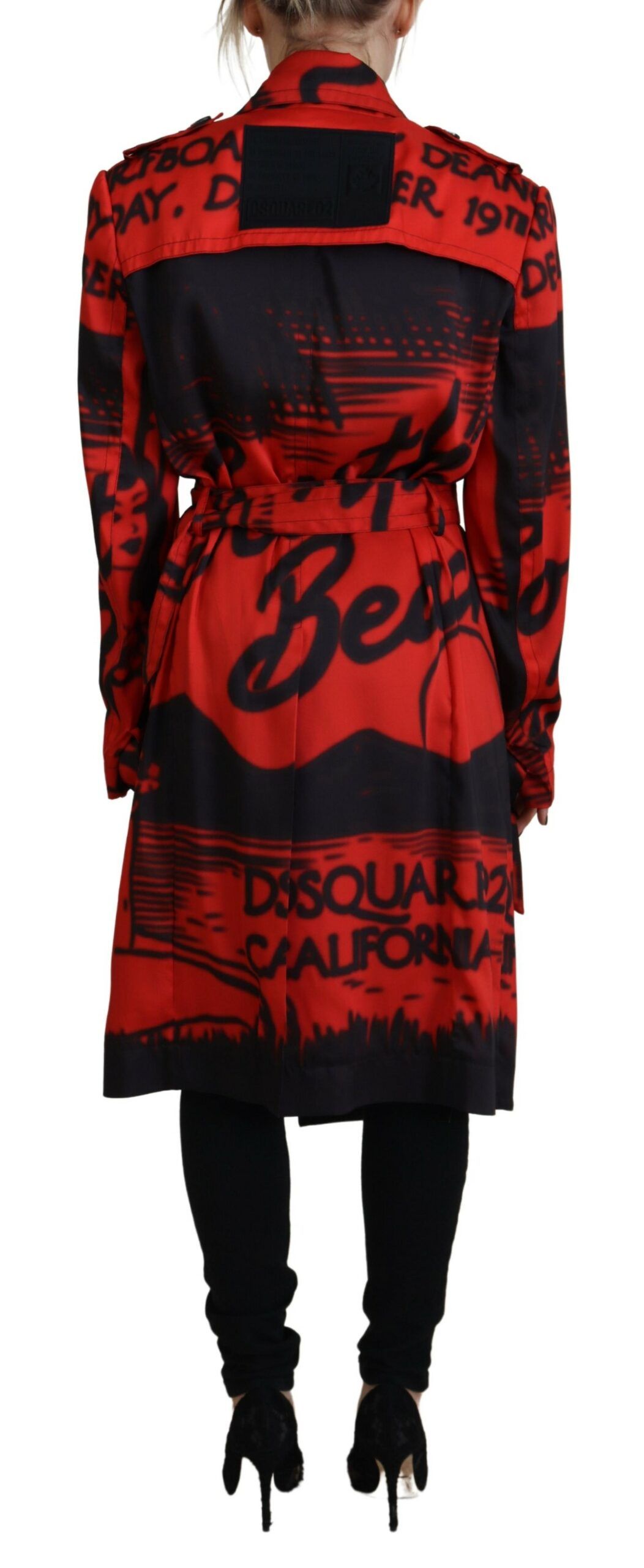 Printed Button Collared Desigual Coat Women's Jacket (Pre-Owned) - Dsquared² - Modalova