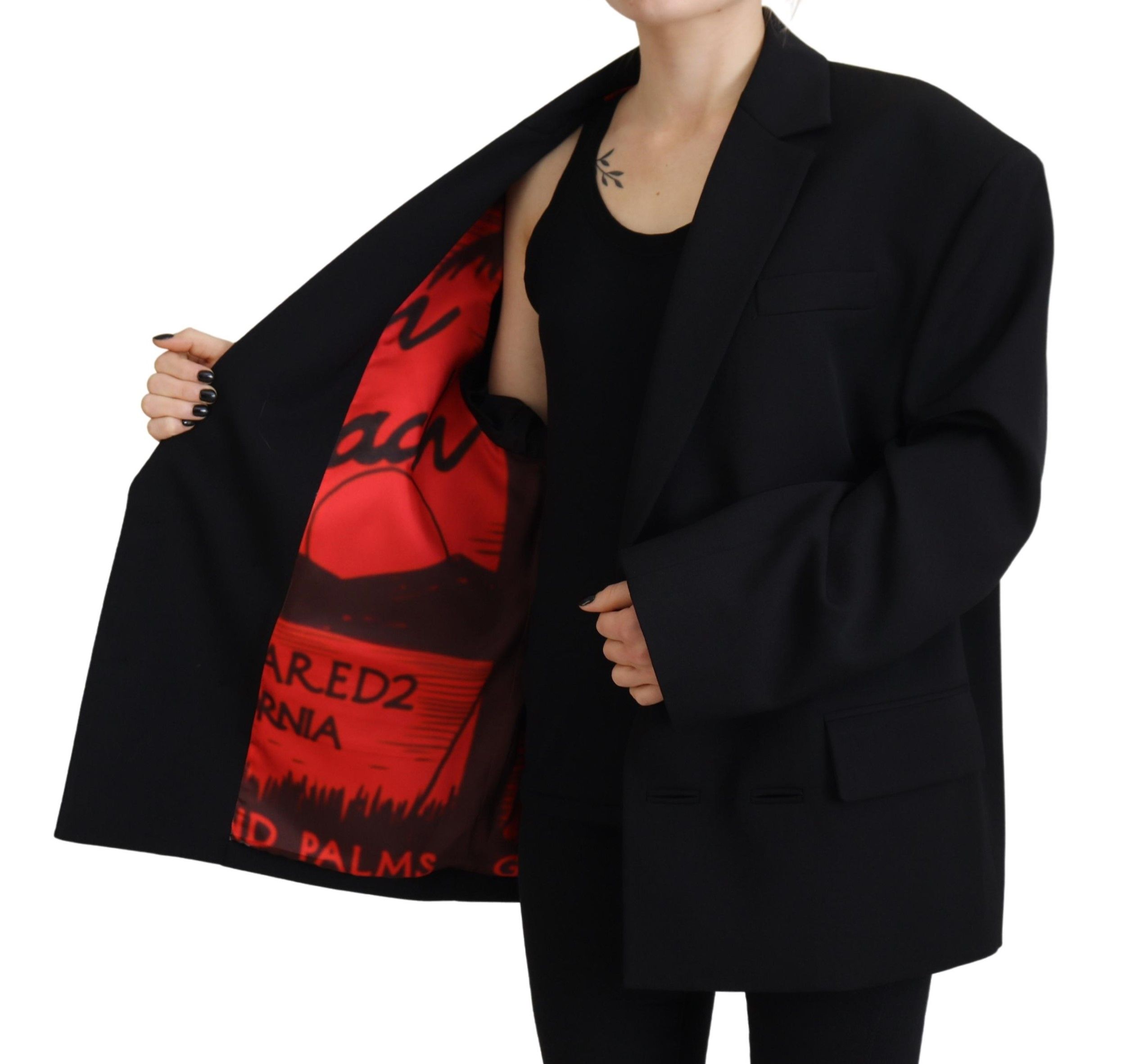 Double Breasted Coat Blazer Women's Jacket (Pre-Owned) - Dsquared² - Modalova