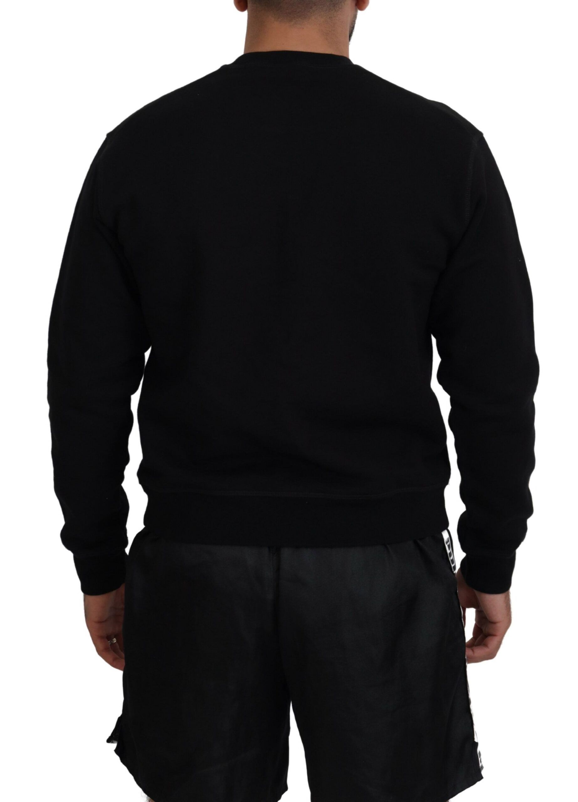 Printed Long Sleeves Pullover Men's Sweater (Pre-Owned) - Dsquared² - Modalova