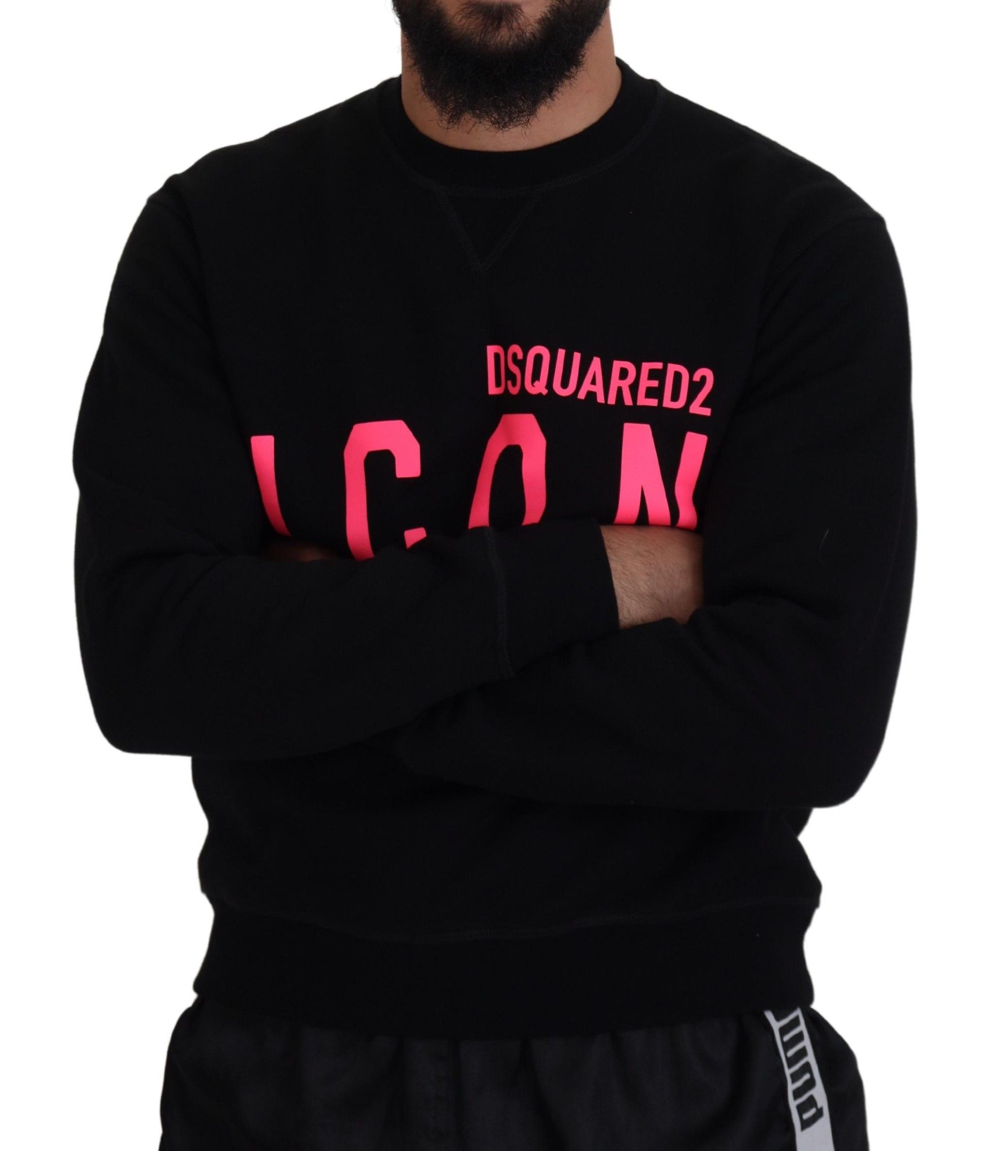 Printed Long Sleeves Pullover Men's Sweater (Pre-Owned) - Dsquared² - Modalova