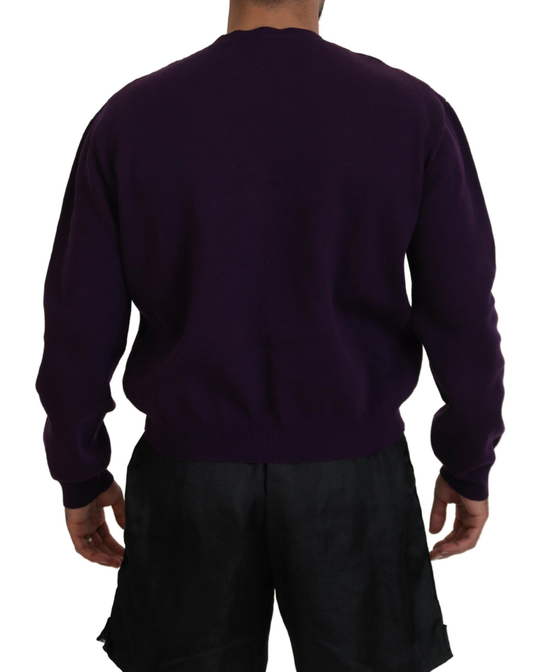 Cotton Printed Men Pullover Men's Sweater (Pre-Owned) - Dsquared² - Modalova