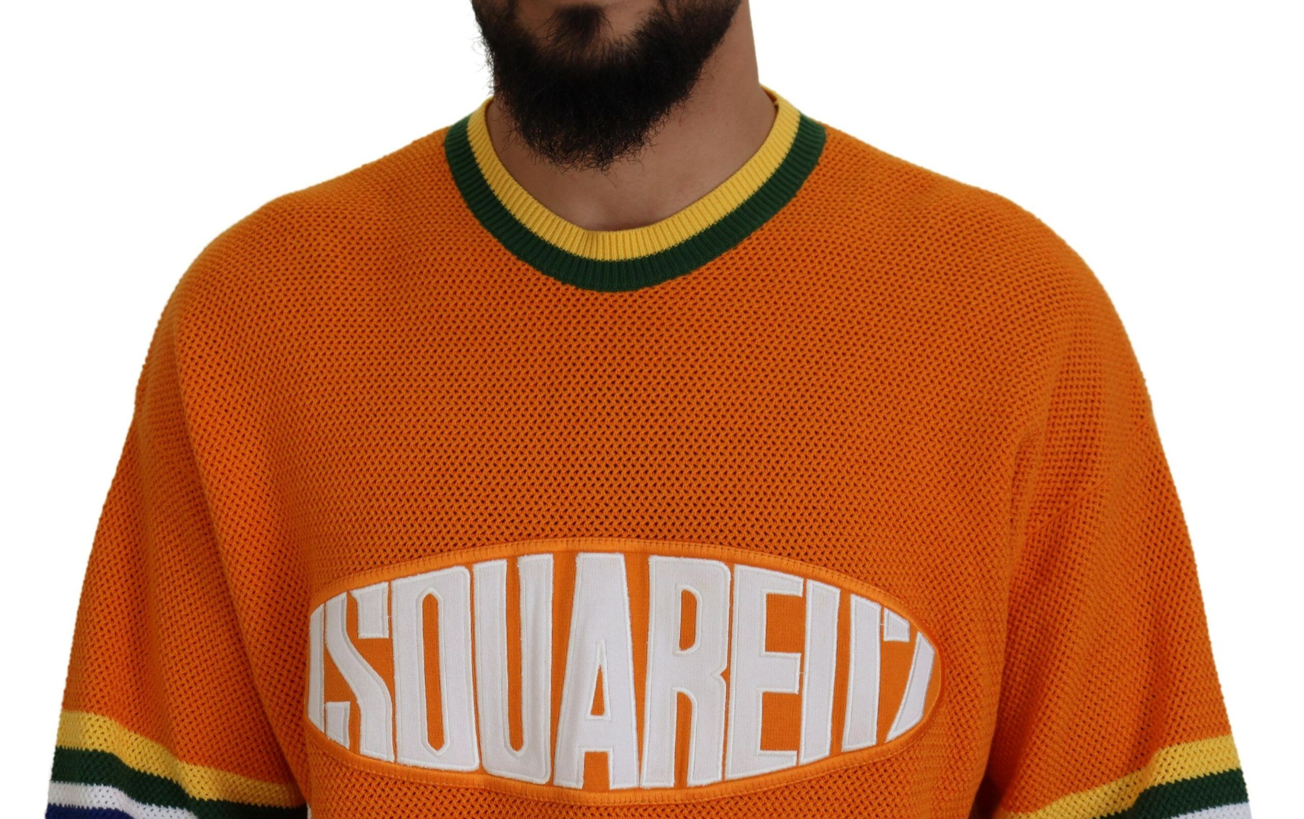 Printed Long Sleeves Men Pullover Men's Sweater (Pre-Owned) - Dsquared² - Modalova